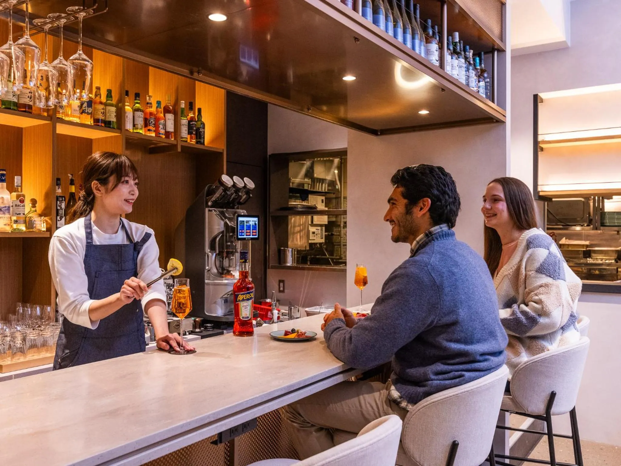 Lounge or bar in Tokyu Stay Sapporo