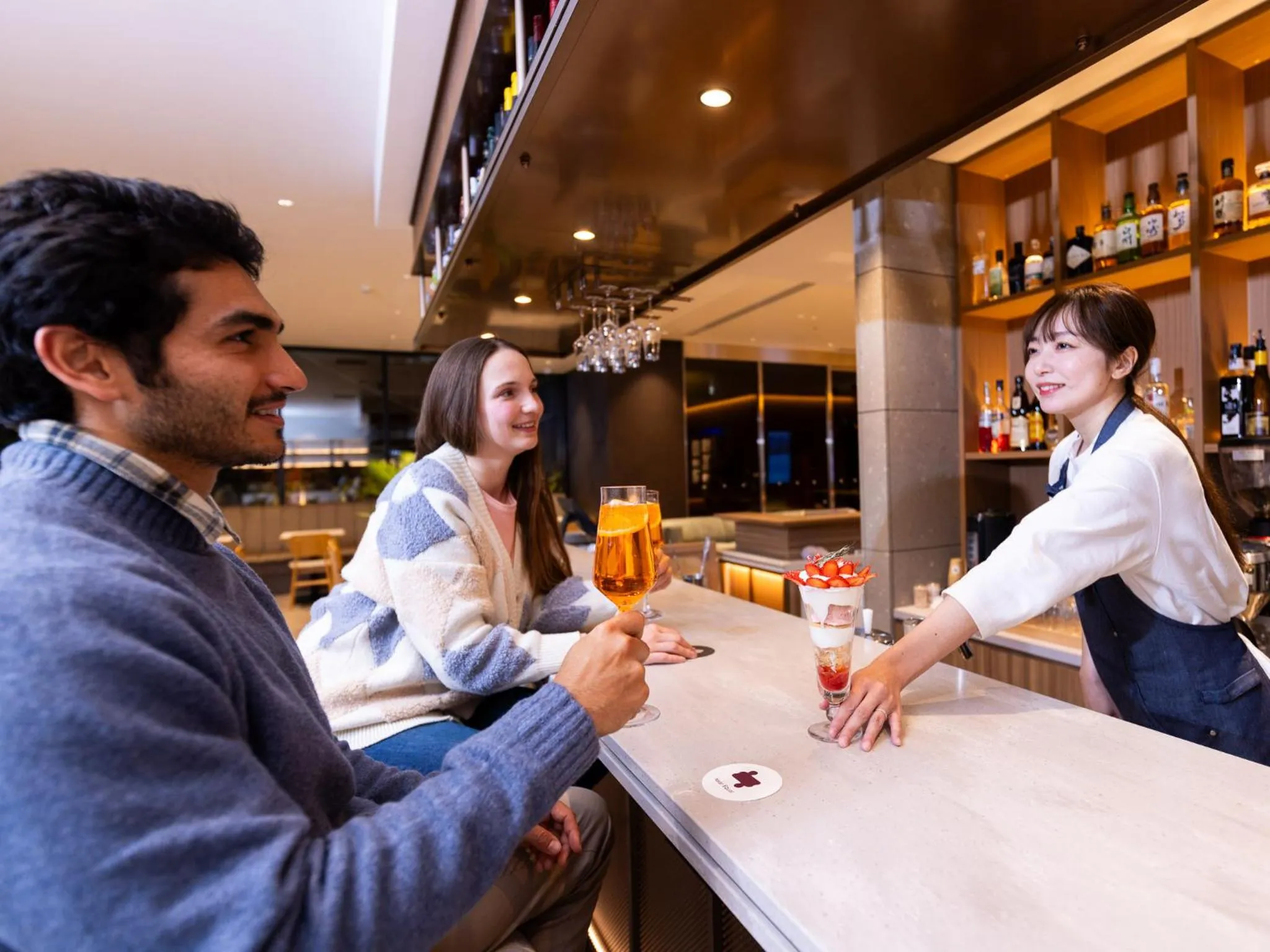 Lounge or bar in Tokyu Stay Sapporo