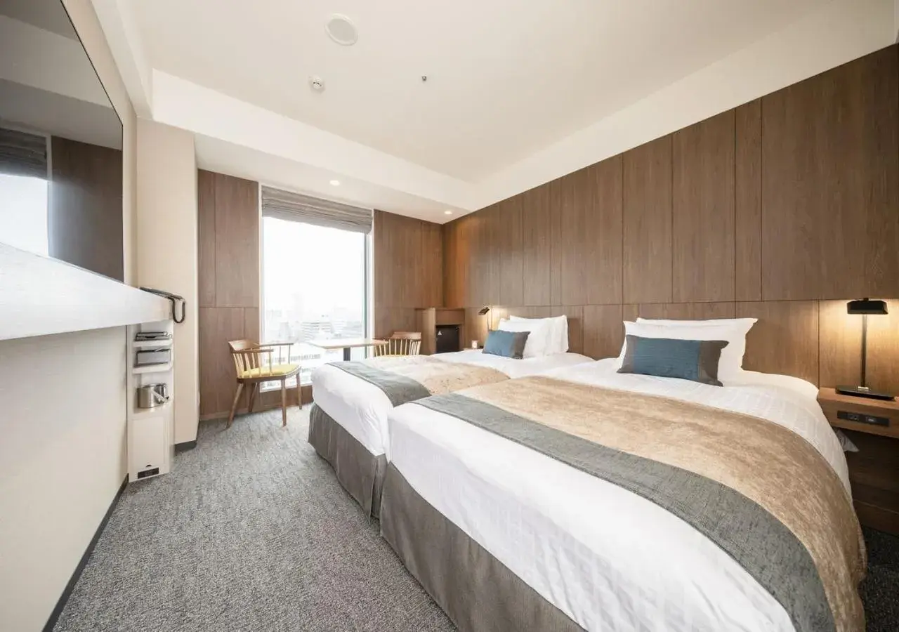 Bed in Tokyu Stay Sapporo Bed in Tokyu Stay Sapporo