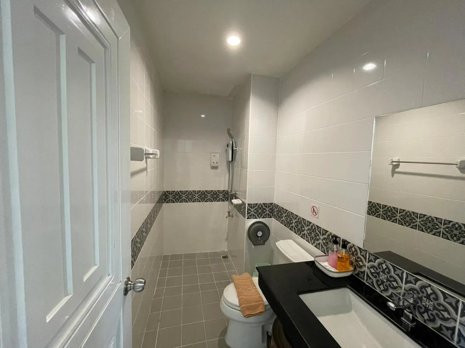 Bathroom in Dwell Phuket Airport Hotel at Naiyang