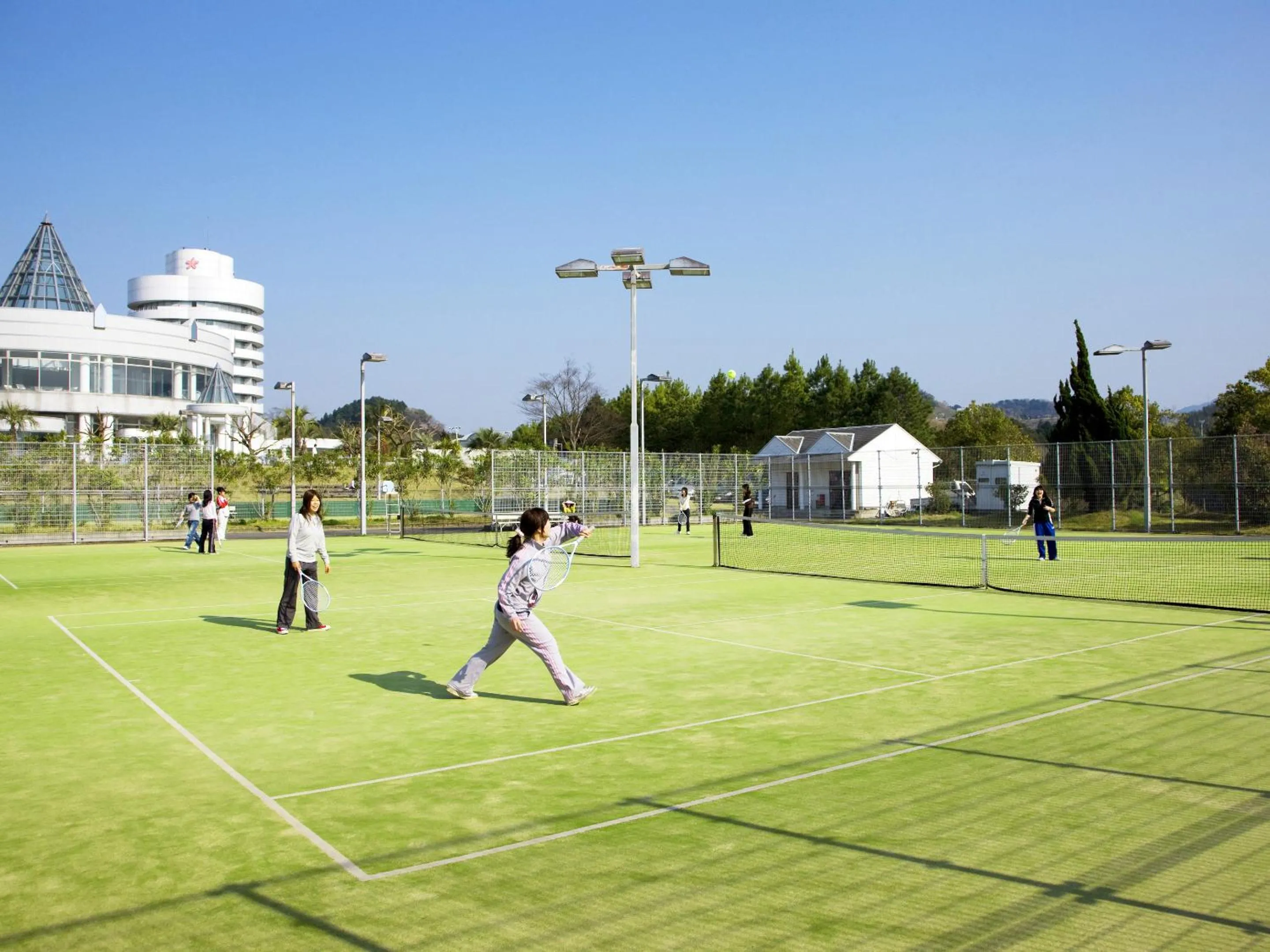 Tennis court in Cocopa Resort Club