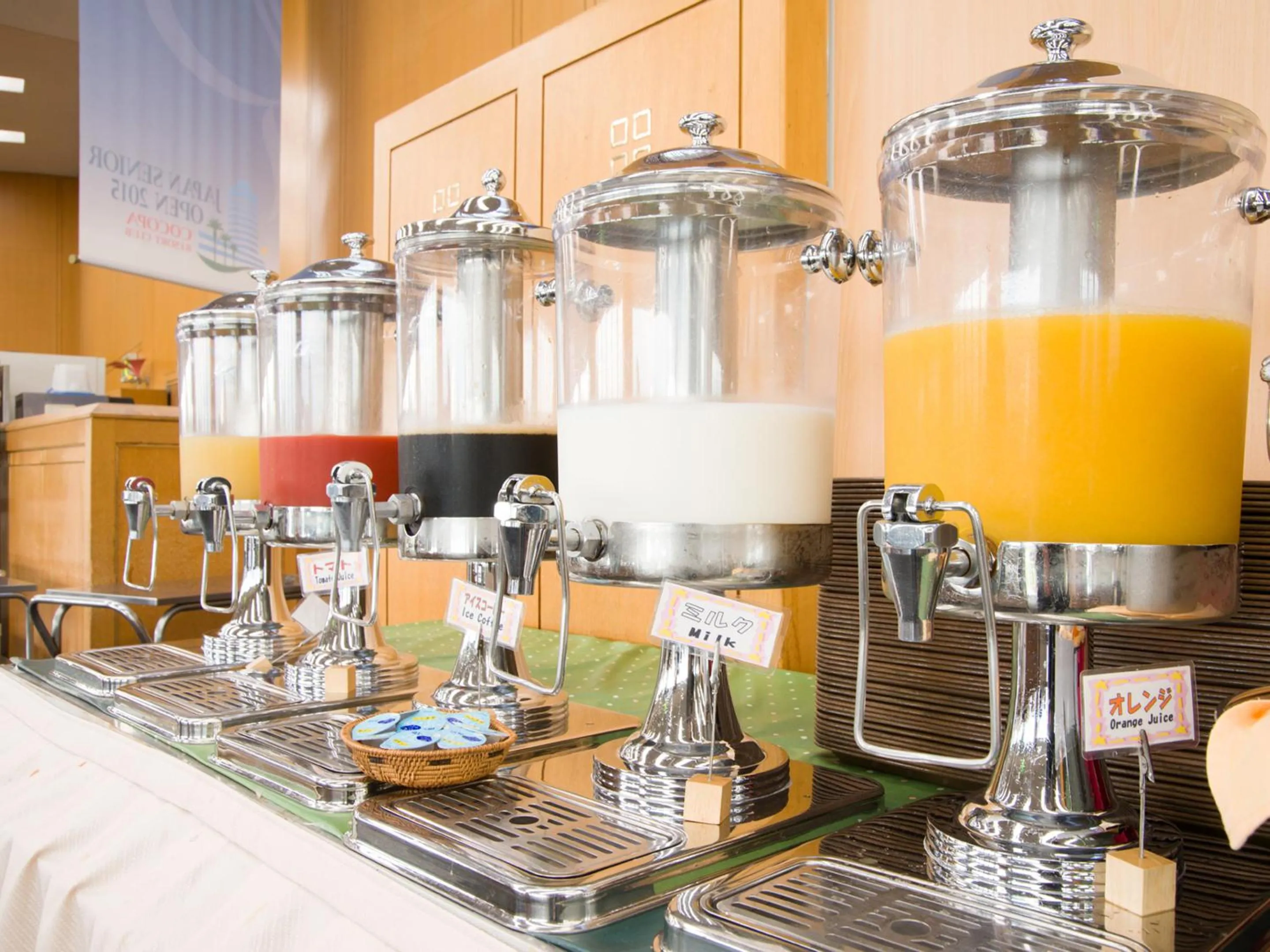 Buffet breakfast in Cocopa Resort Club