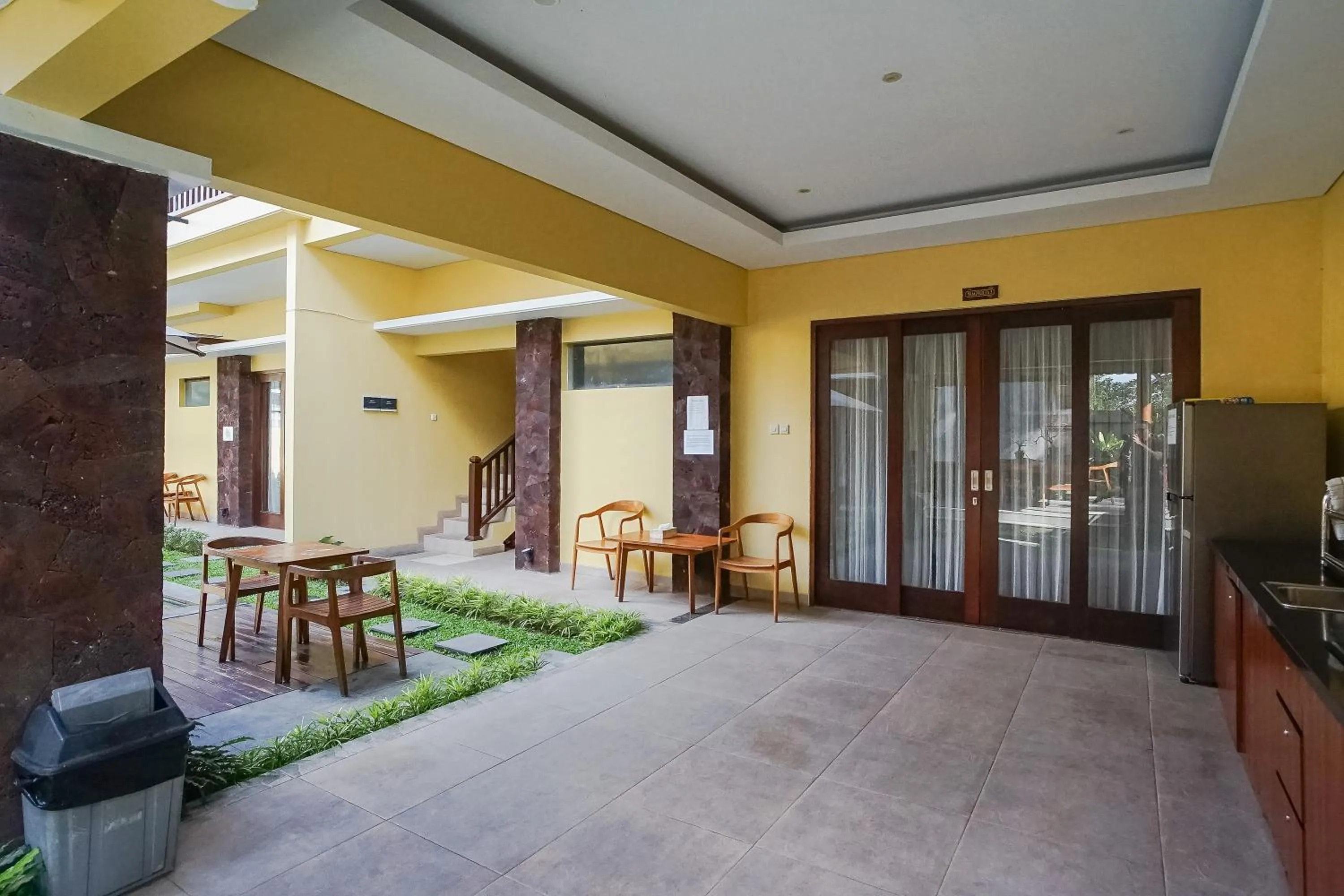 Seating area in Toya Villa Ubud