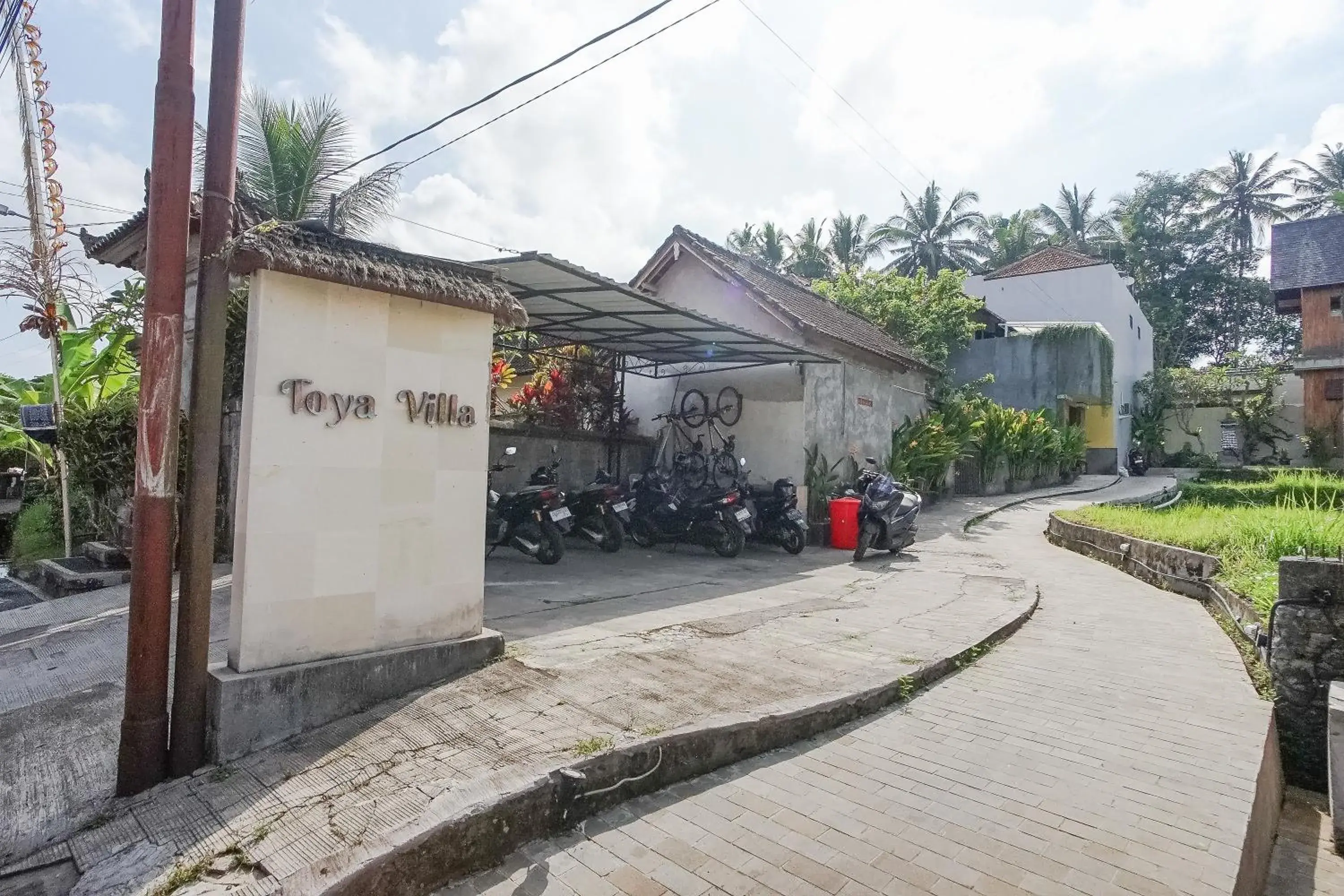 Property building in Toya Villa Ubud Property building in Toya Villa Ubud
