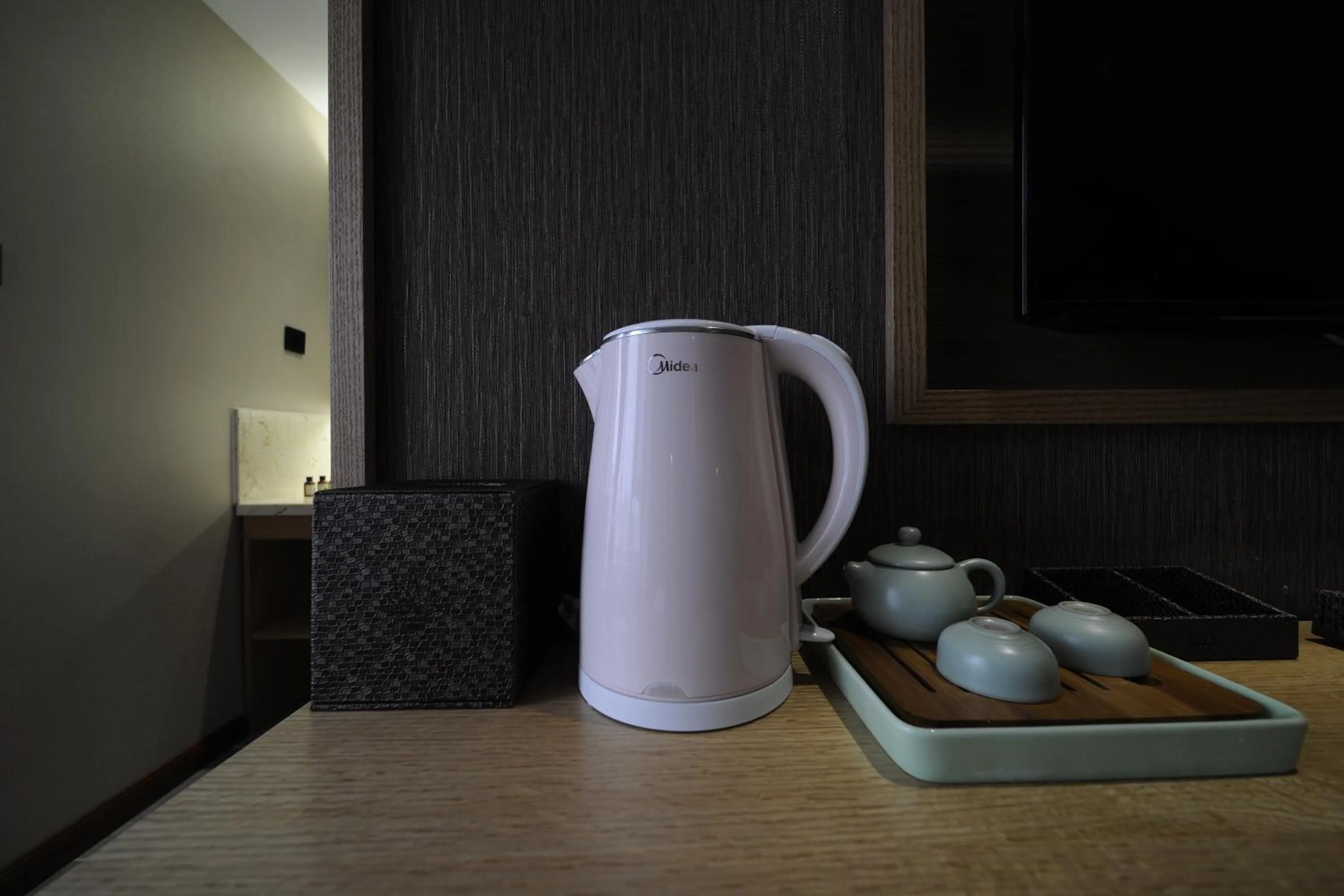 Coffee/tea facilities in Harbin Joy Boutique Hotel
