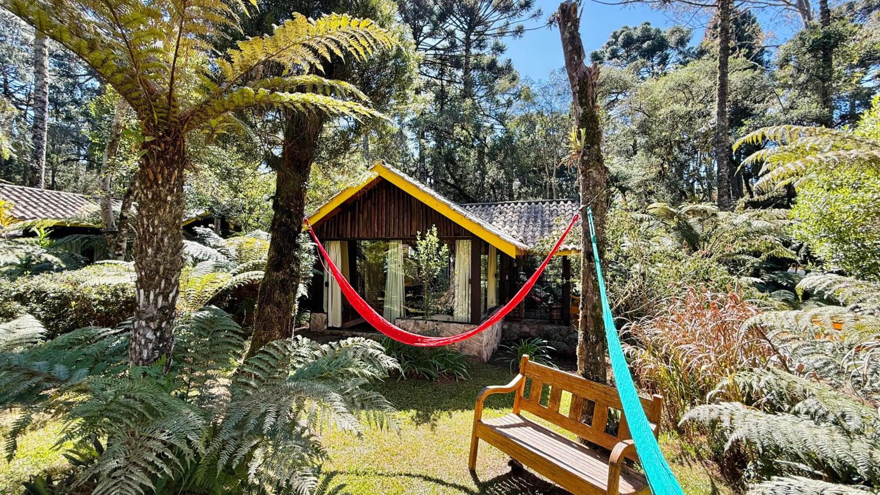 Garden view in Pousada Villa D'Amore