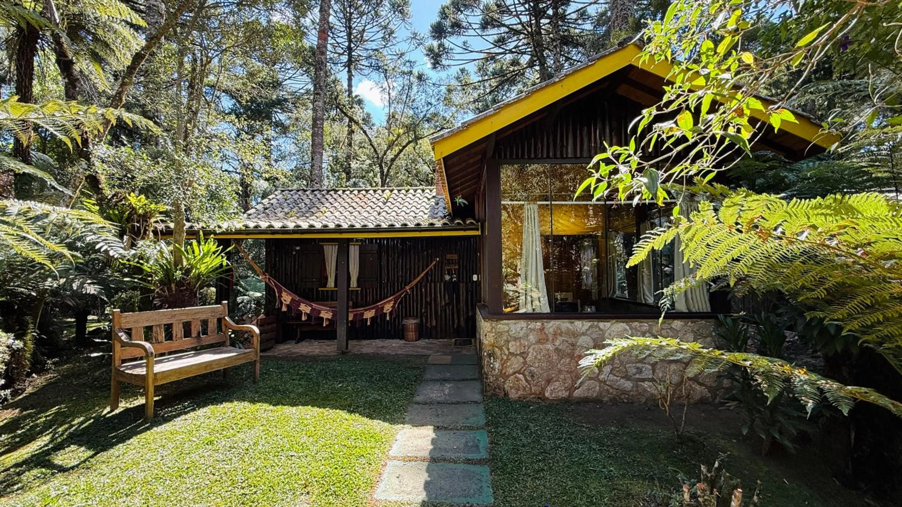 Garden view in Pousada Villa D'Amore