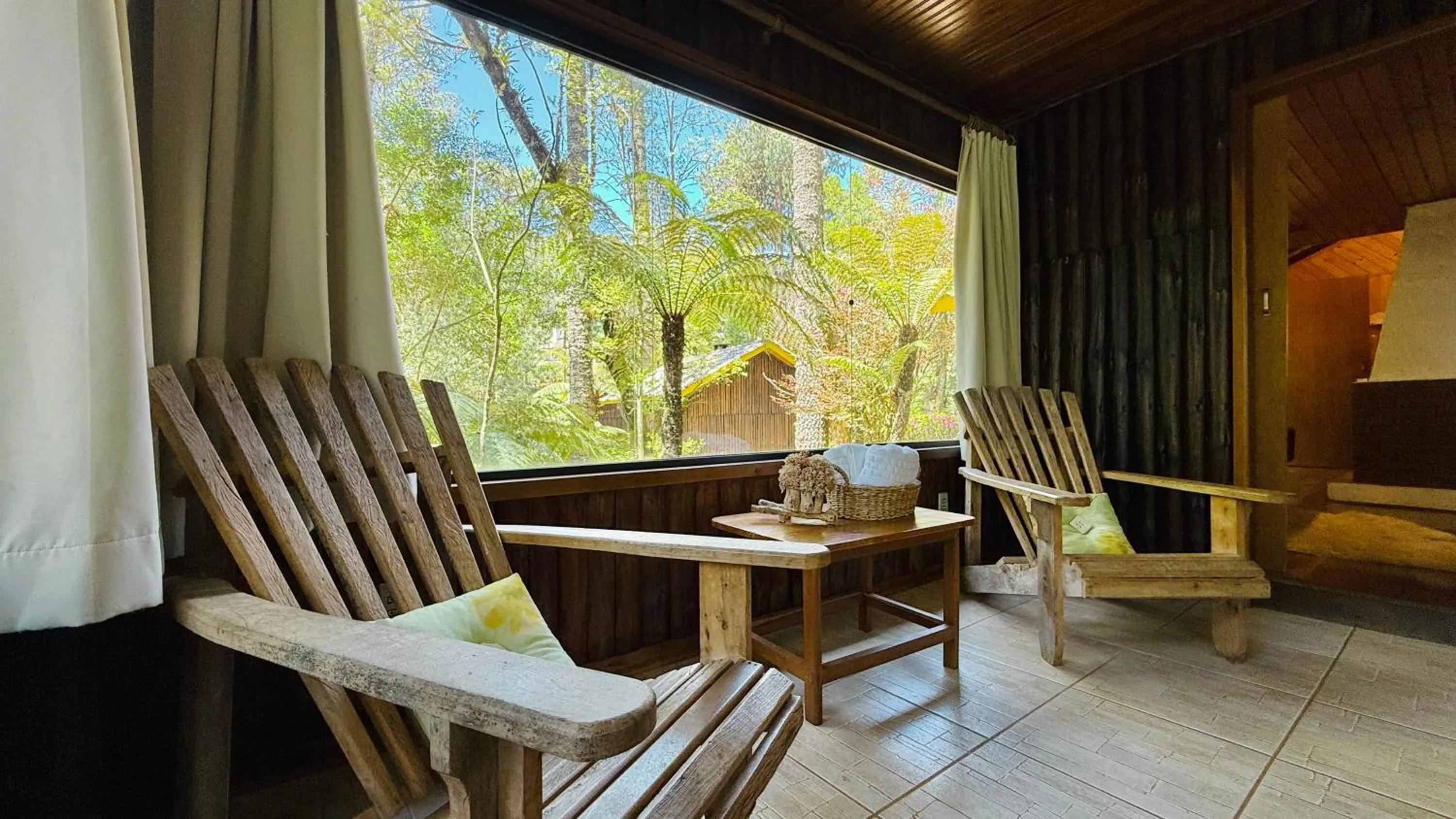 Garden view in Pousada Villa D'Amore