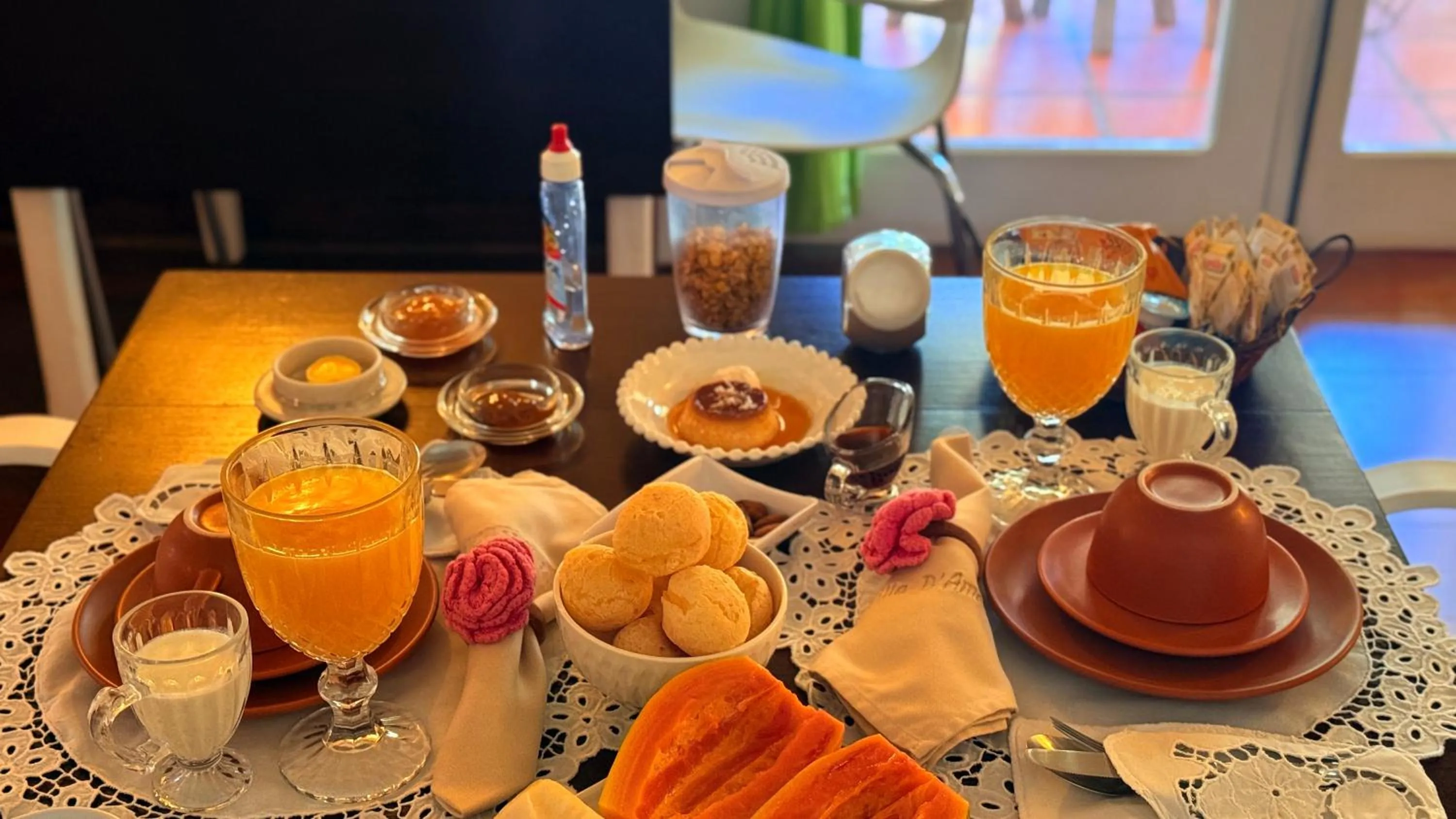 Breakfast in Pousada Villa D'Amore