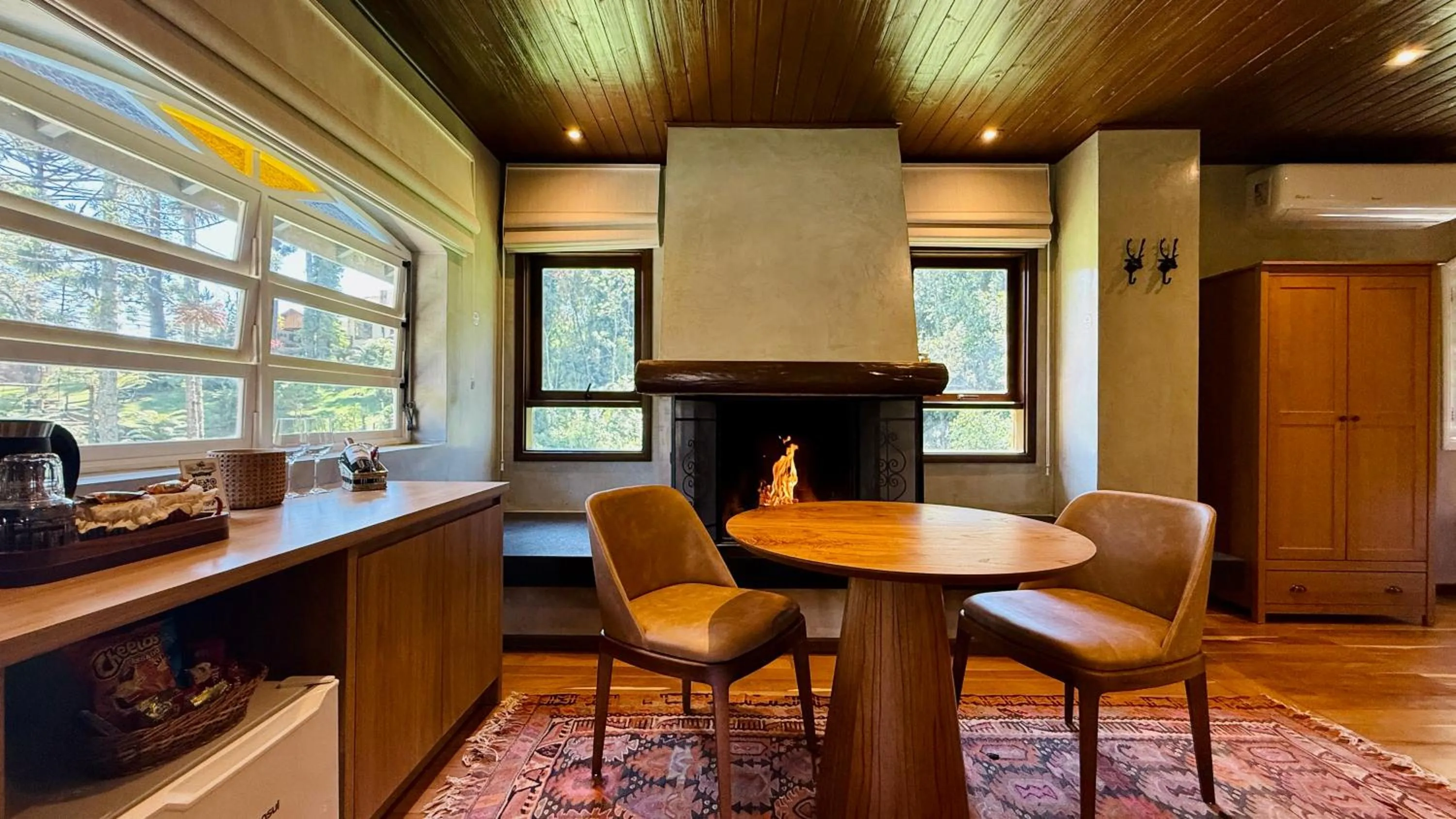 Seating area in Pousada Villa D'Amore