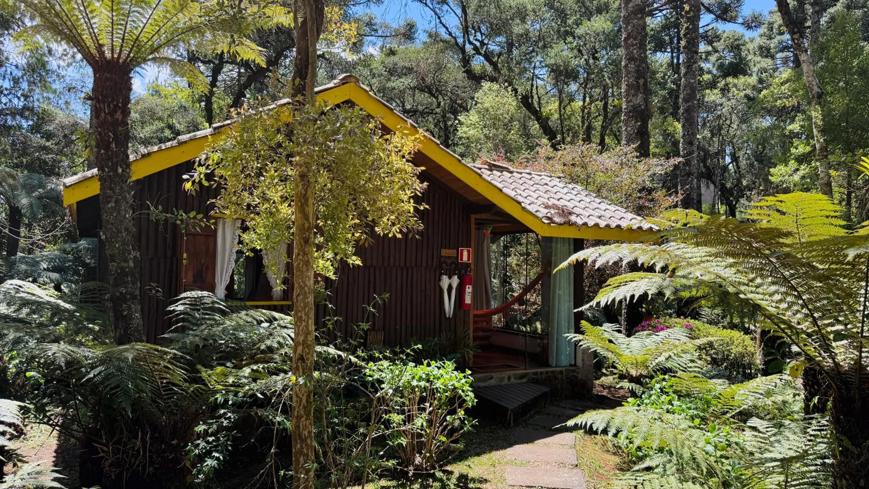 Garden view in Pousada Villa D'Amore