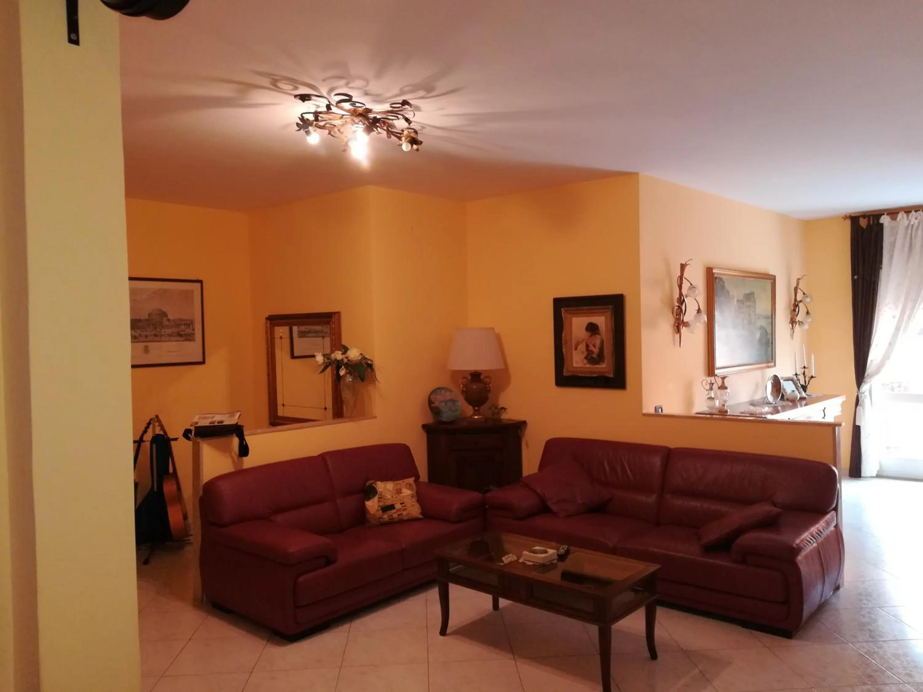 Seating area in B&B Serenità