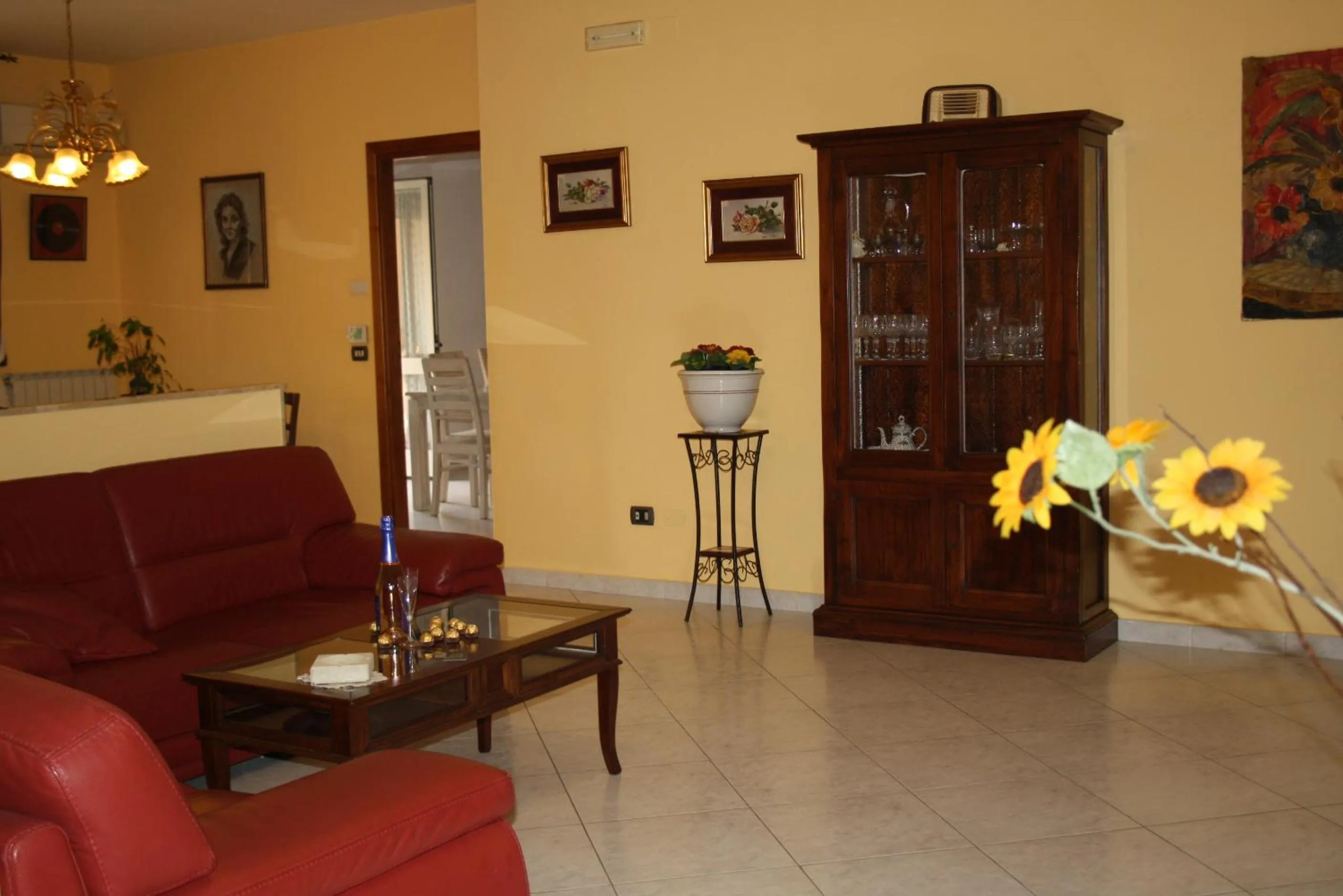 Living room in B&B Serenità