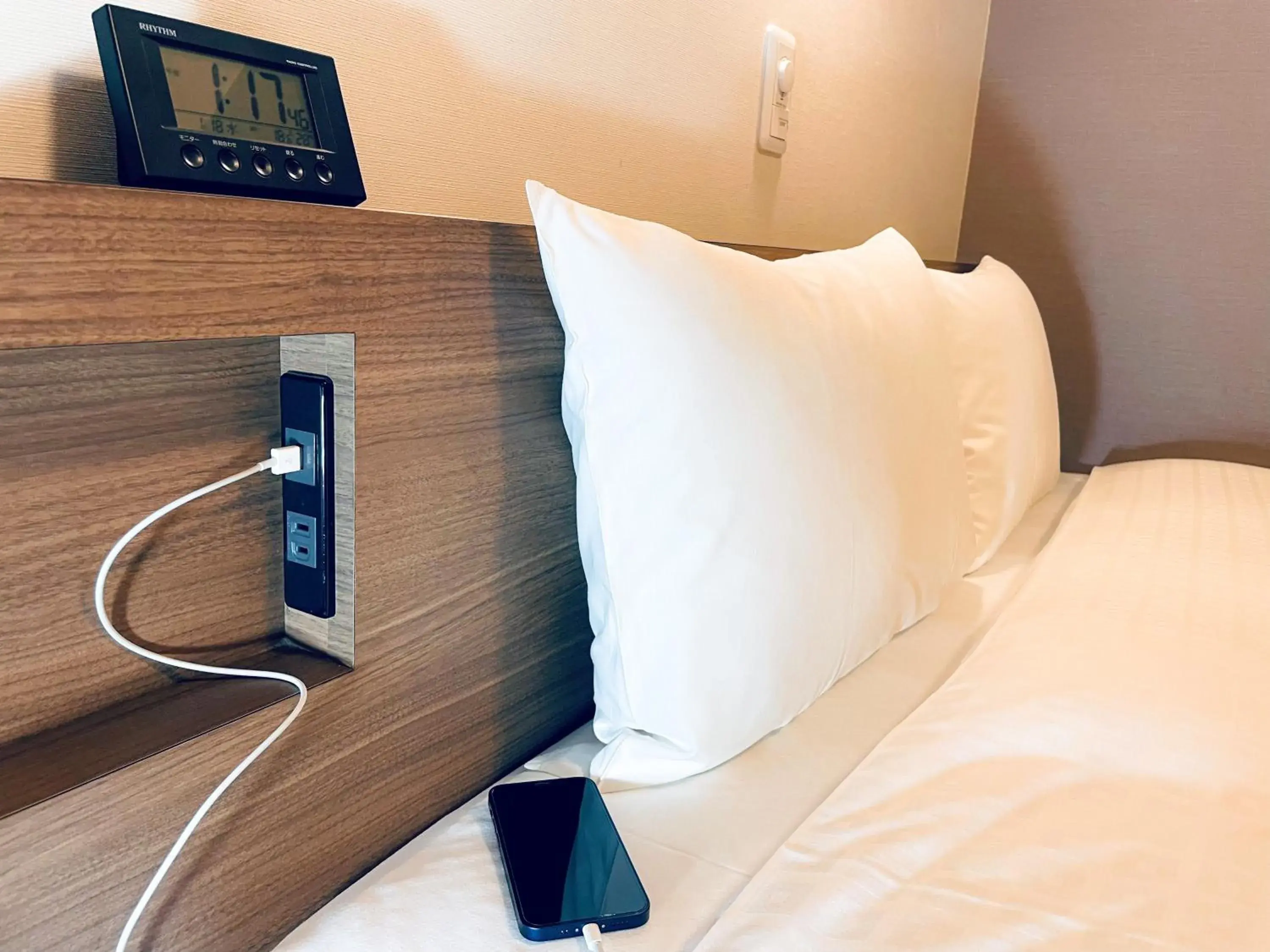 Bed in Smile Hotel Premium Sapporo Susukino Bed in Smile Hotel Premium Sapporo Susukino