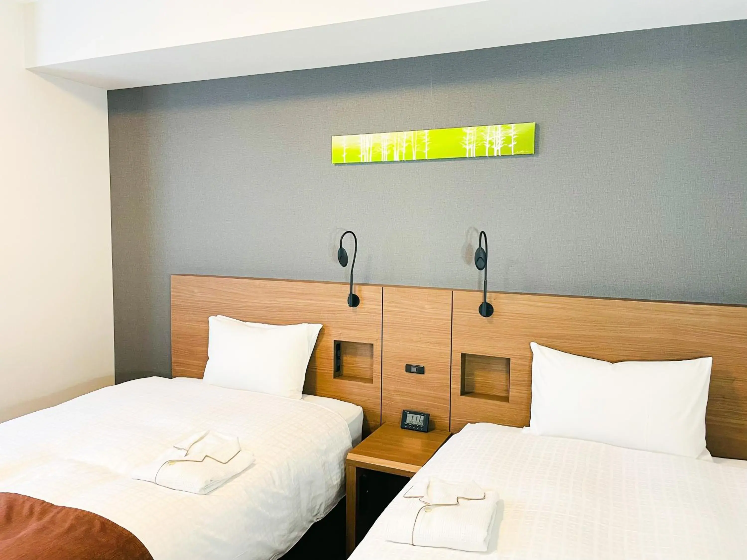 Bed in Smile Hotel Premium Sapporo Susukino Bed in Smile Hotel Premium Sapporo Susukino