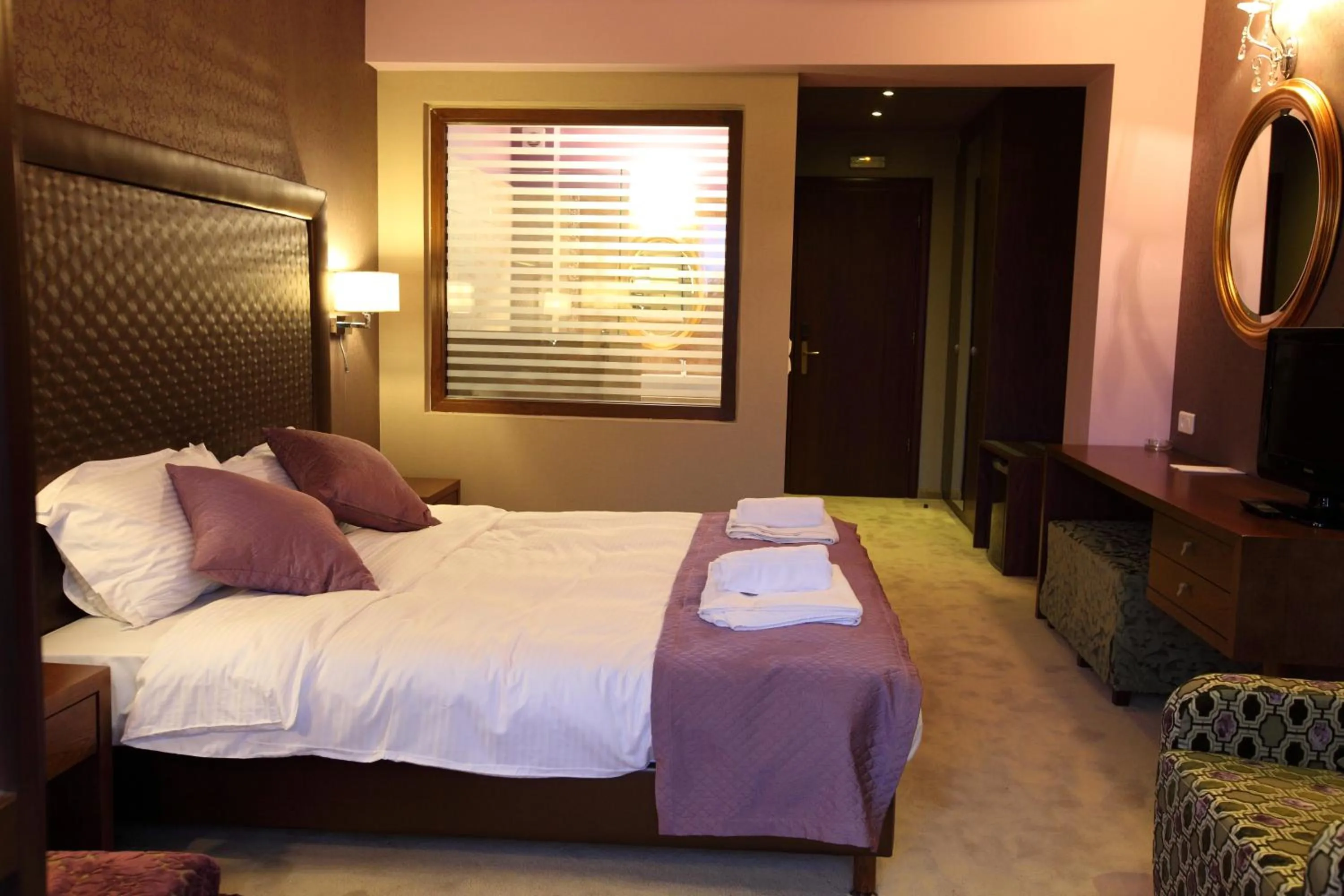 Photo of the whole room, Bed in Nevros Hotel Resort and Spa Limni Plastira