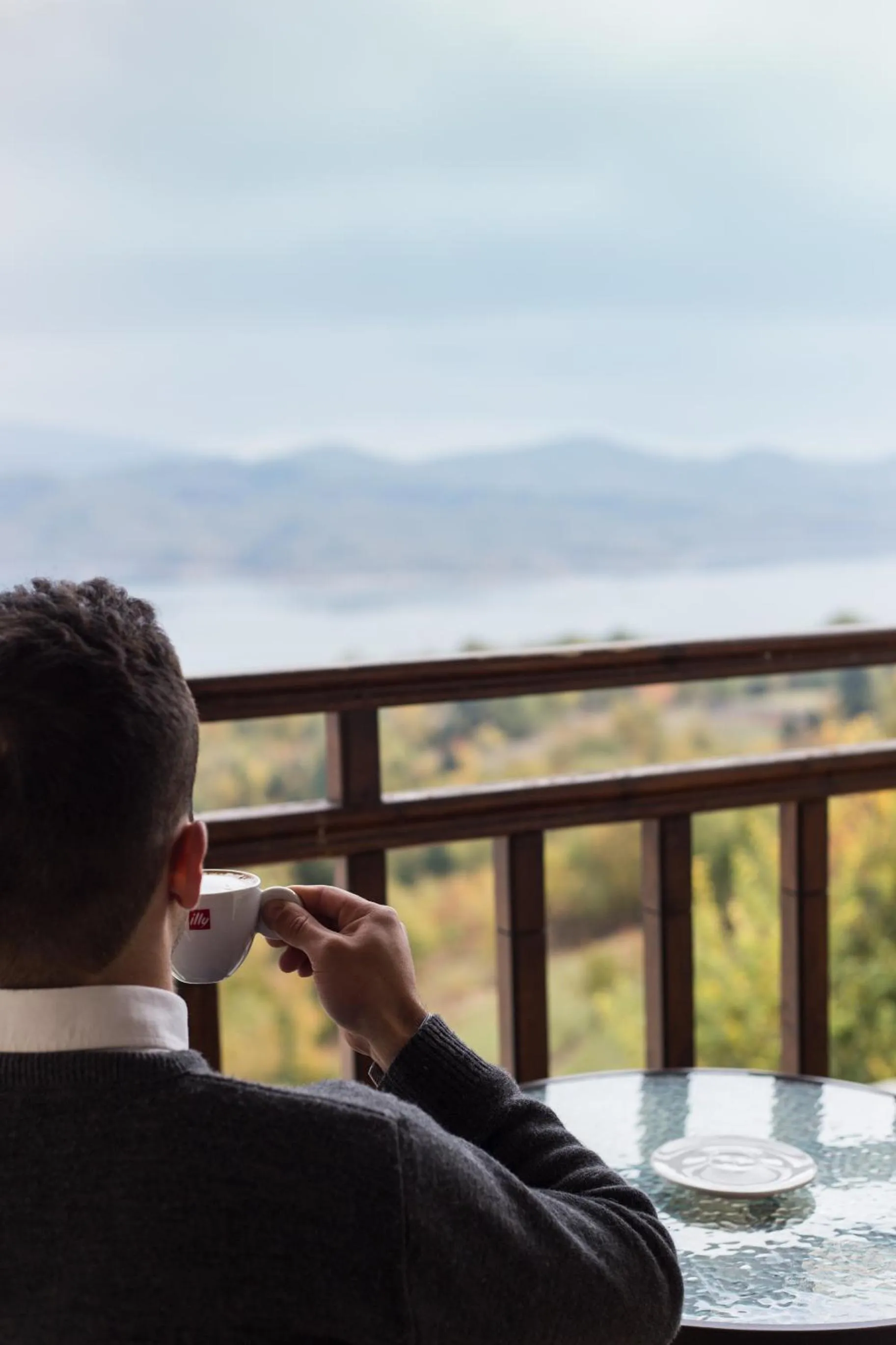 Lake view in Nevros Hotel Resort and Spa Limni Plastira