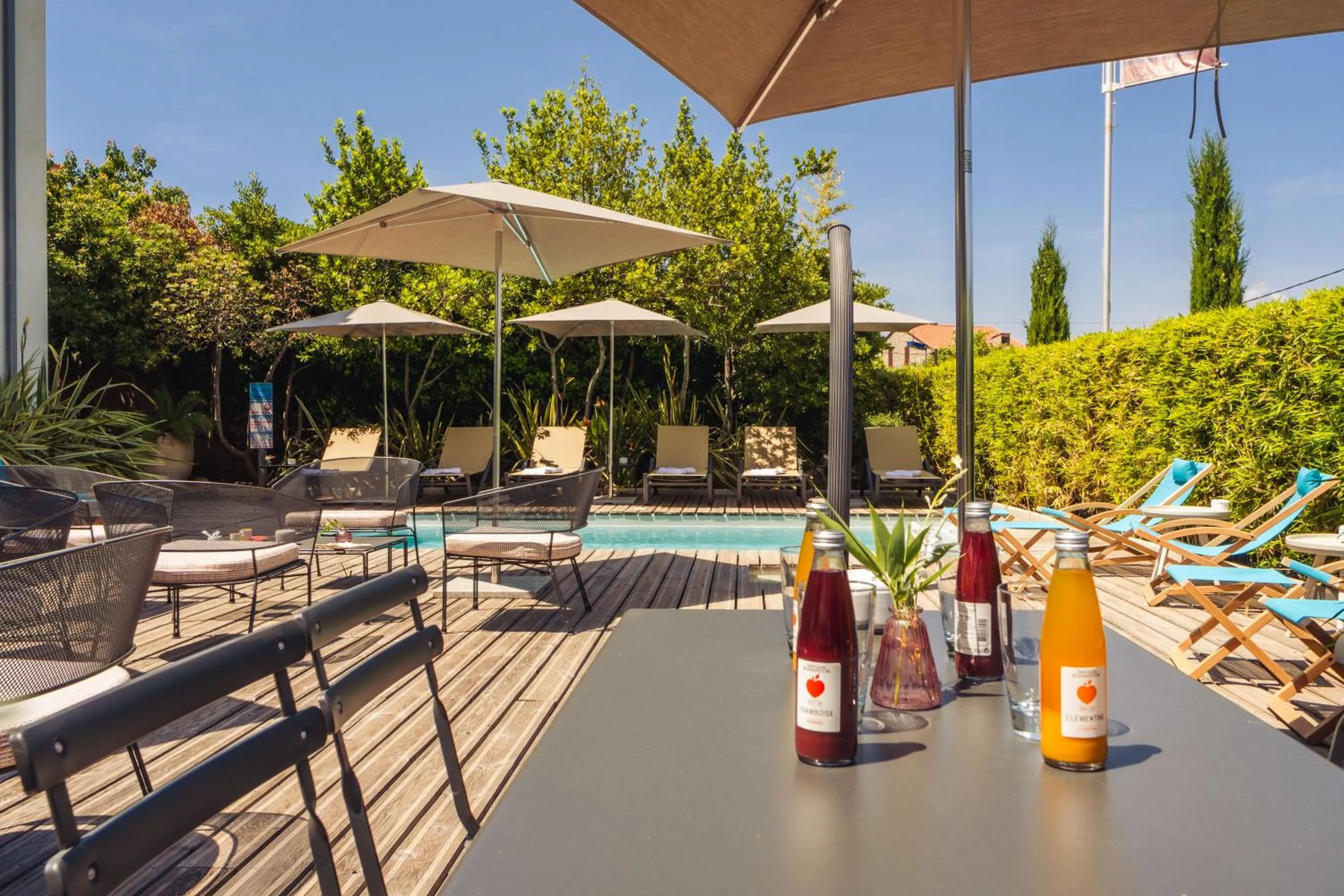 Patio in Rossi Hôtel