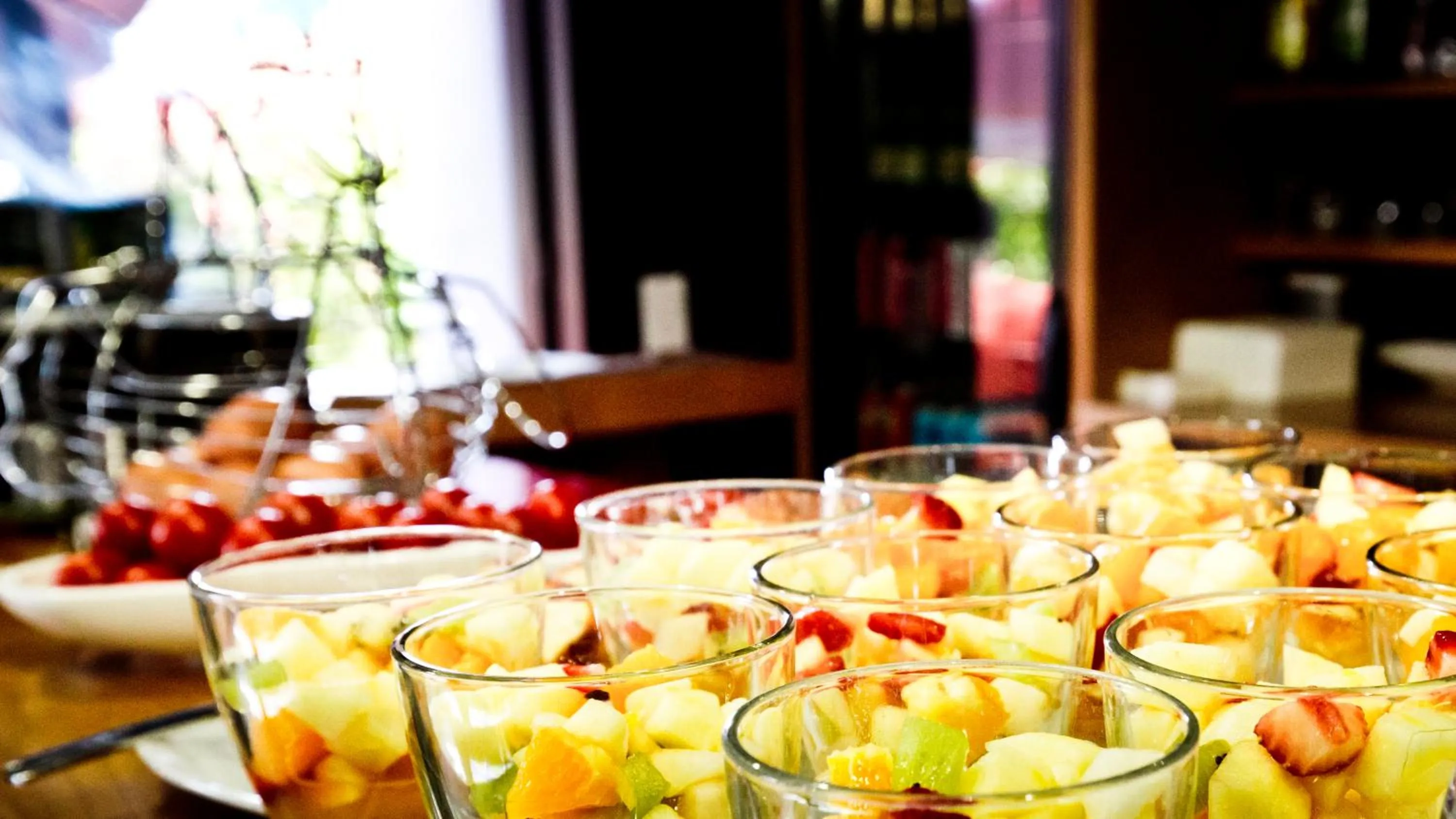 Buffet breakfast in Rossi Hôtel