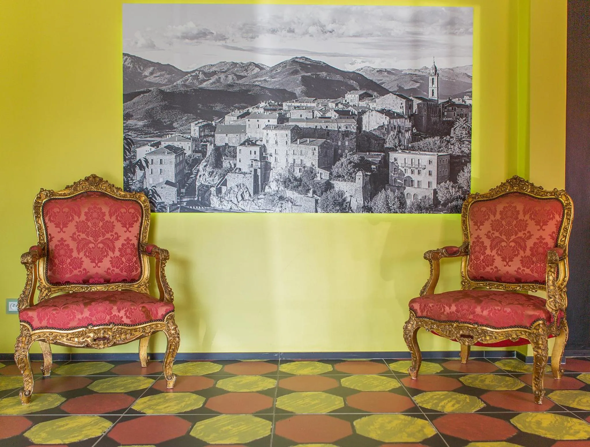 Decorative detail in Rossi Hôtel