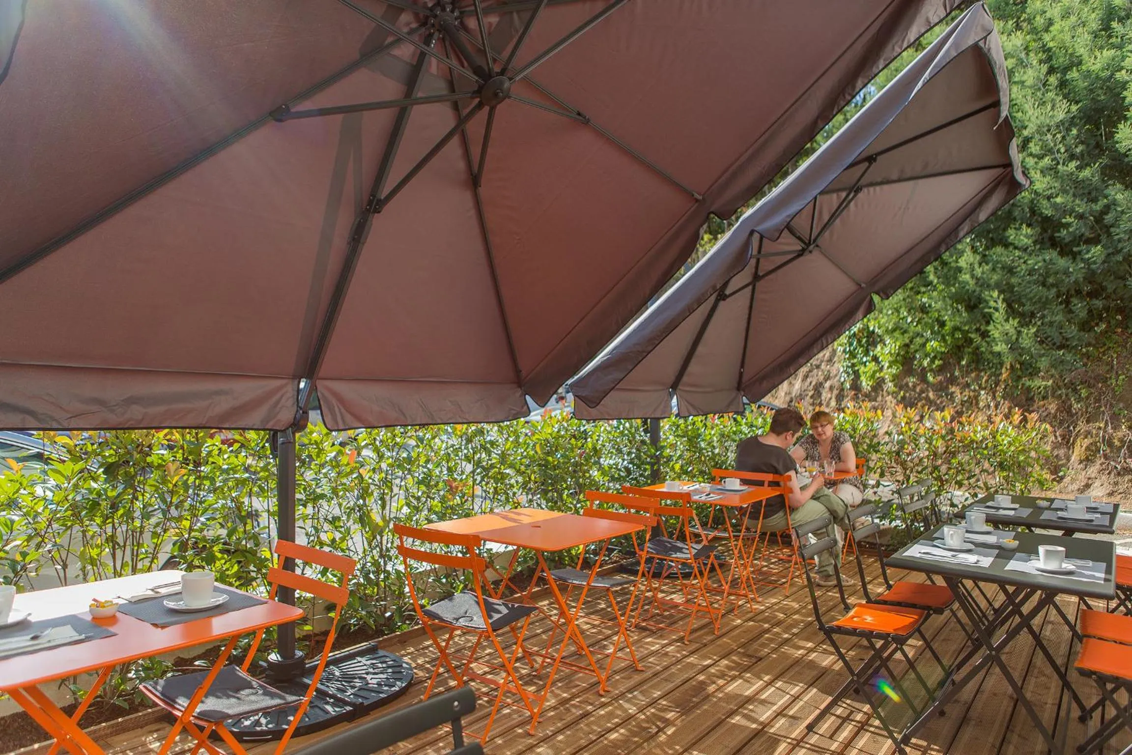 Patio in Rossi Hôtel