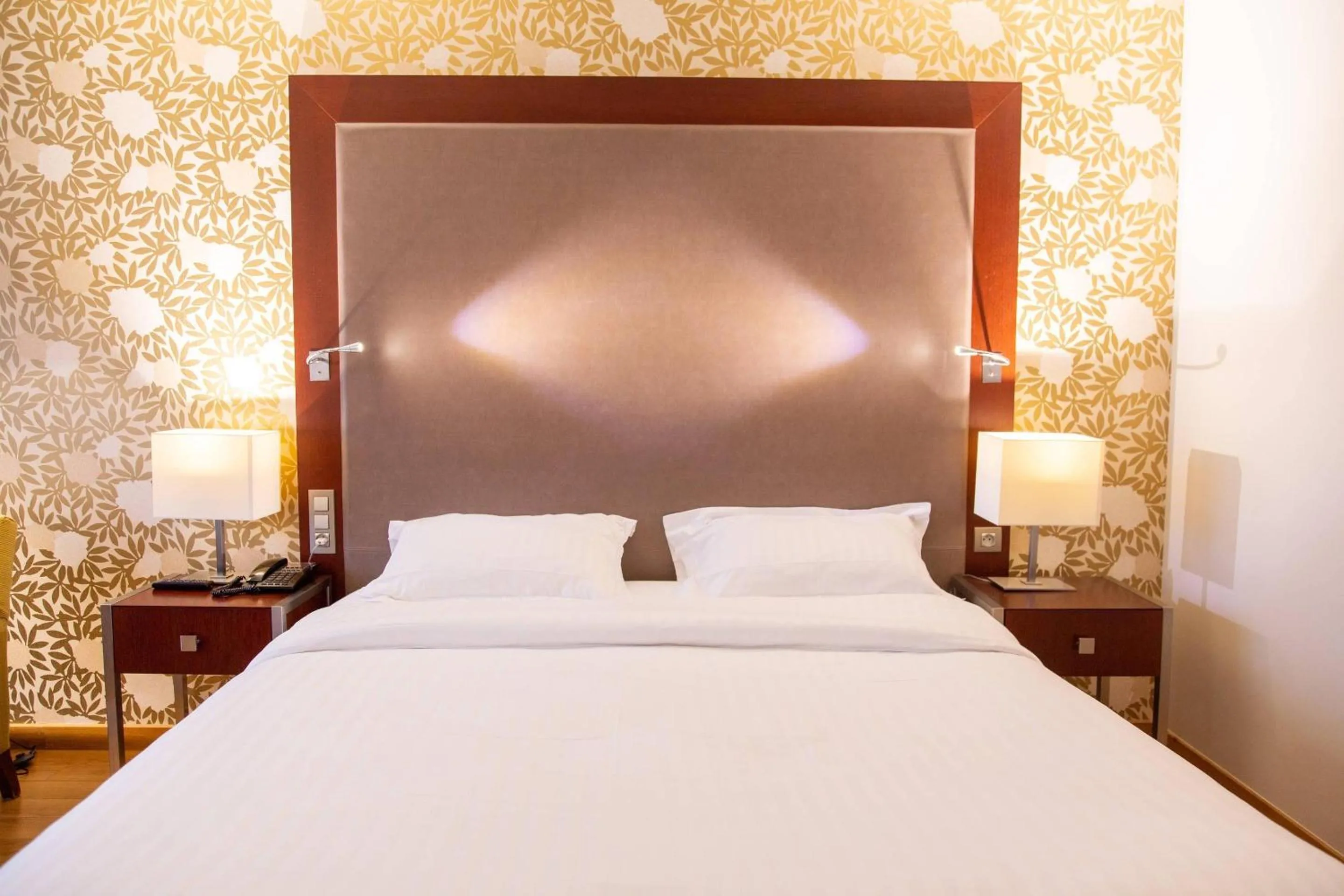 Bedroom, Bed in Clarion Paris CDG Airport