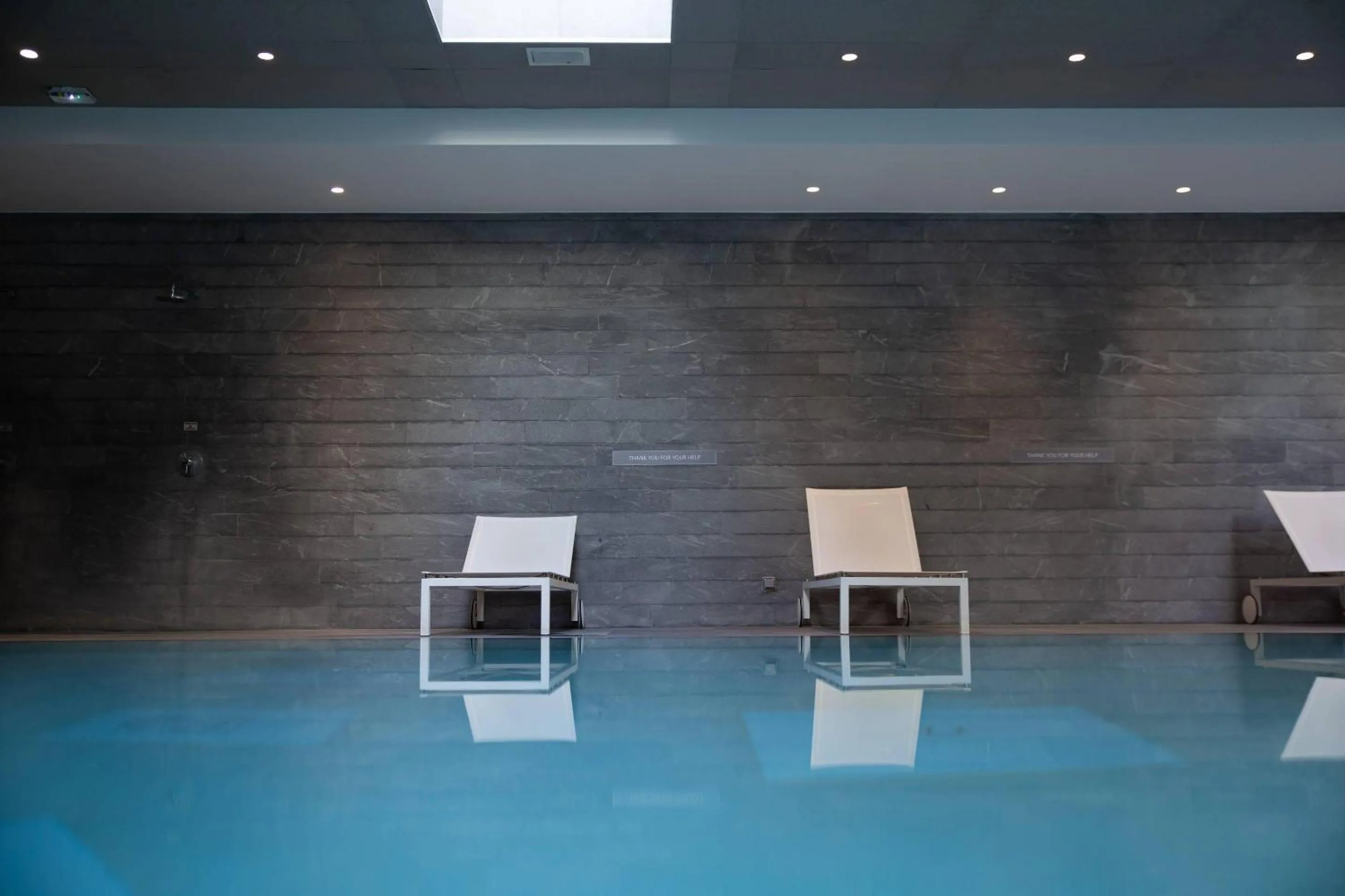 Swimming pool in Clarion Paris CDG Airport