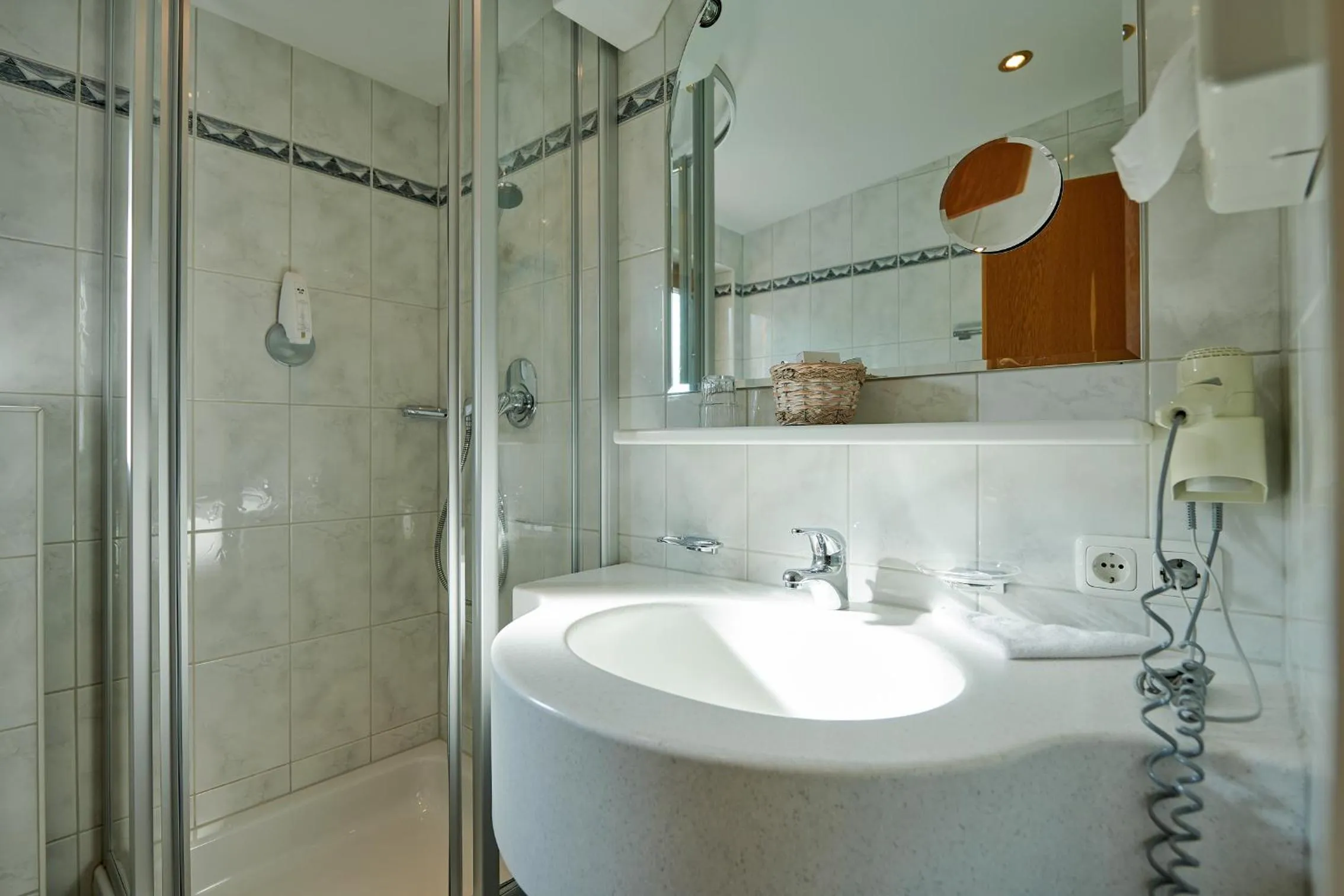 Bathroom in Hotel Appartement Roggal