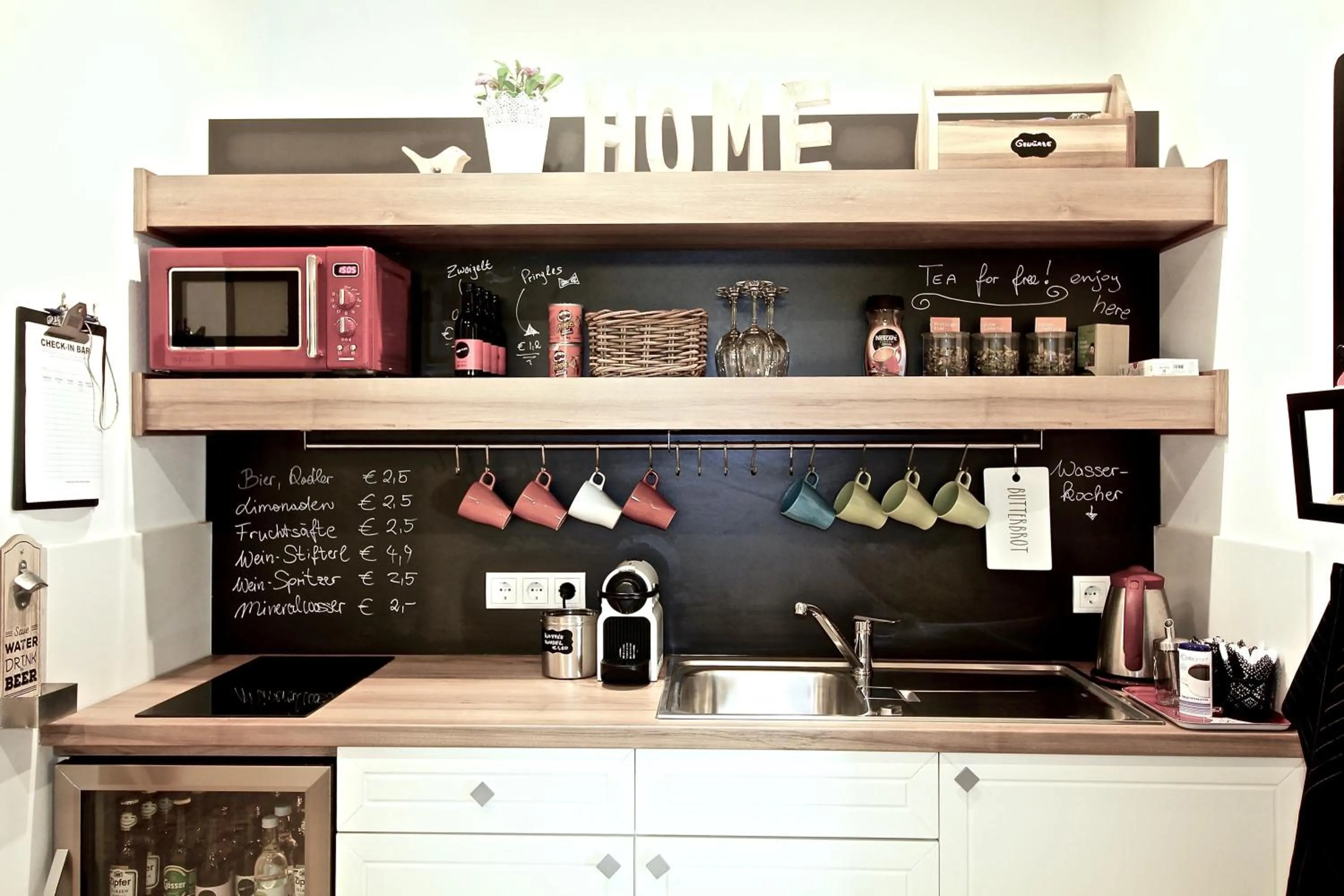 Communal kitchen in Seelos - Alpine Easy Stay - Bed & Breakfast