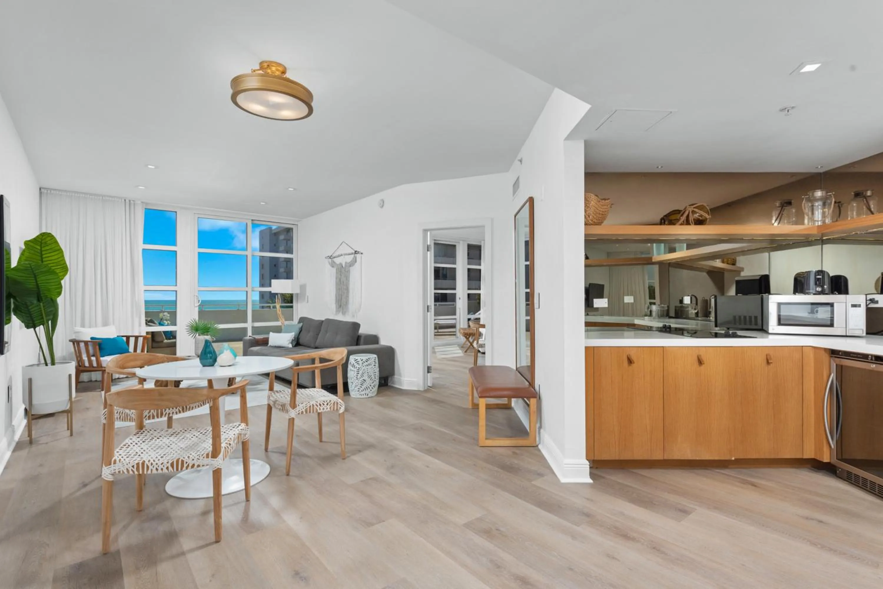 Living room in Bentley Hotel South Beach