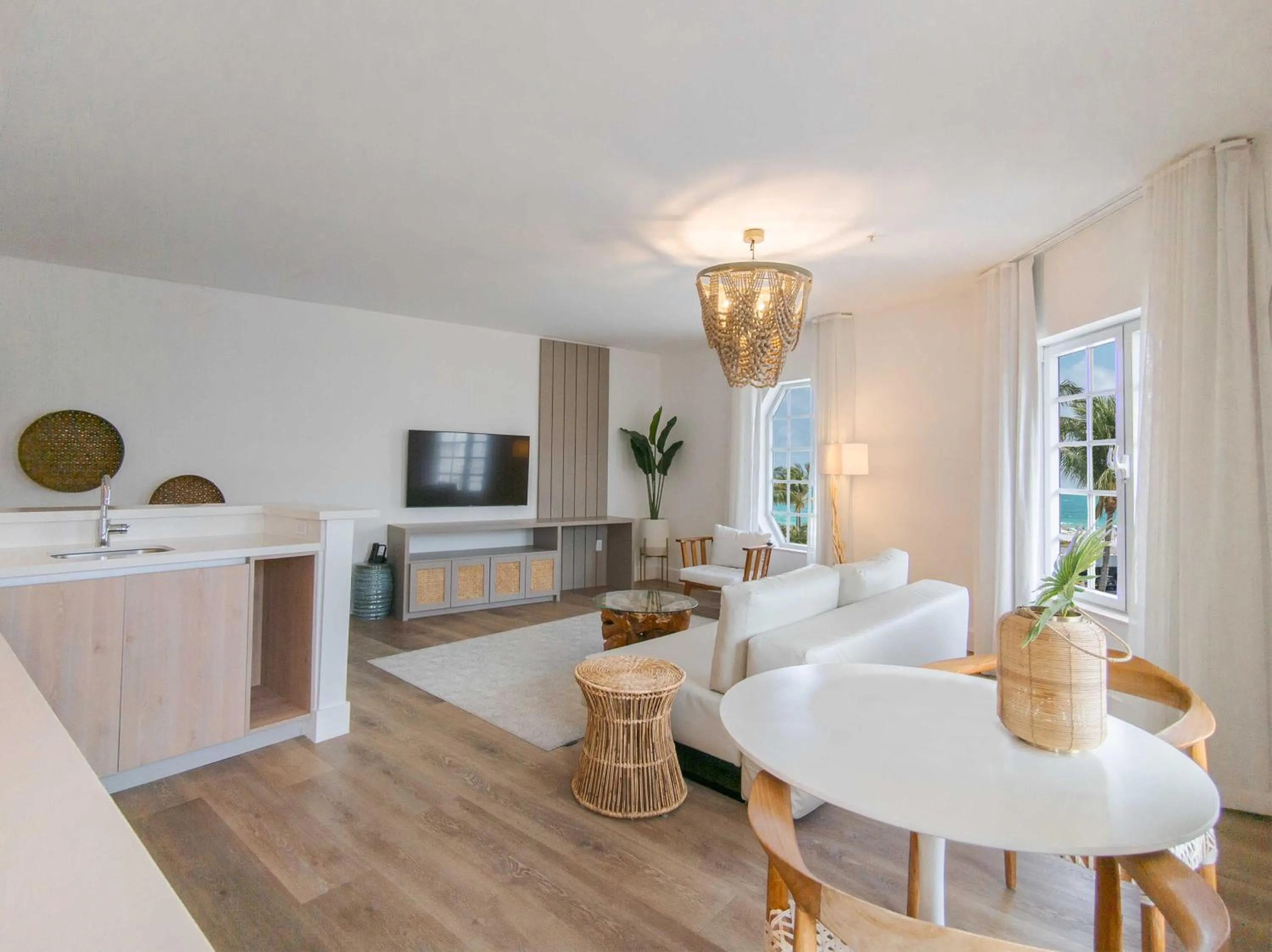 Living room in Bentley Hotel South Beach