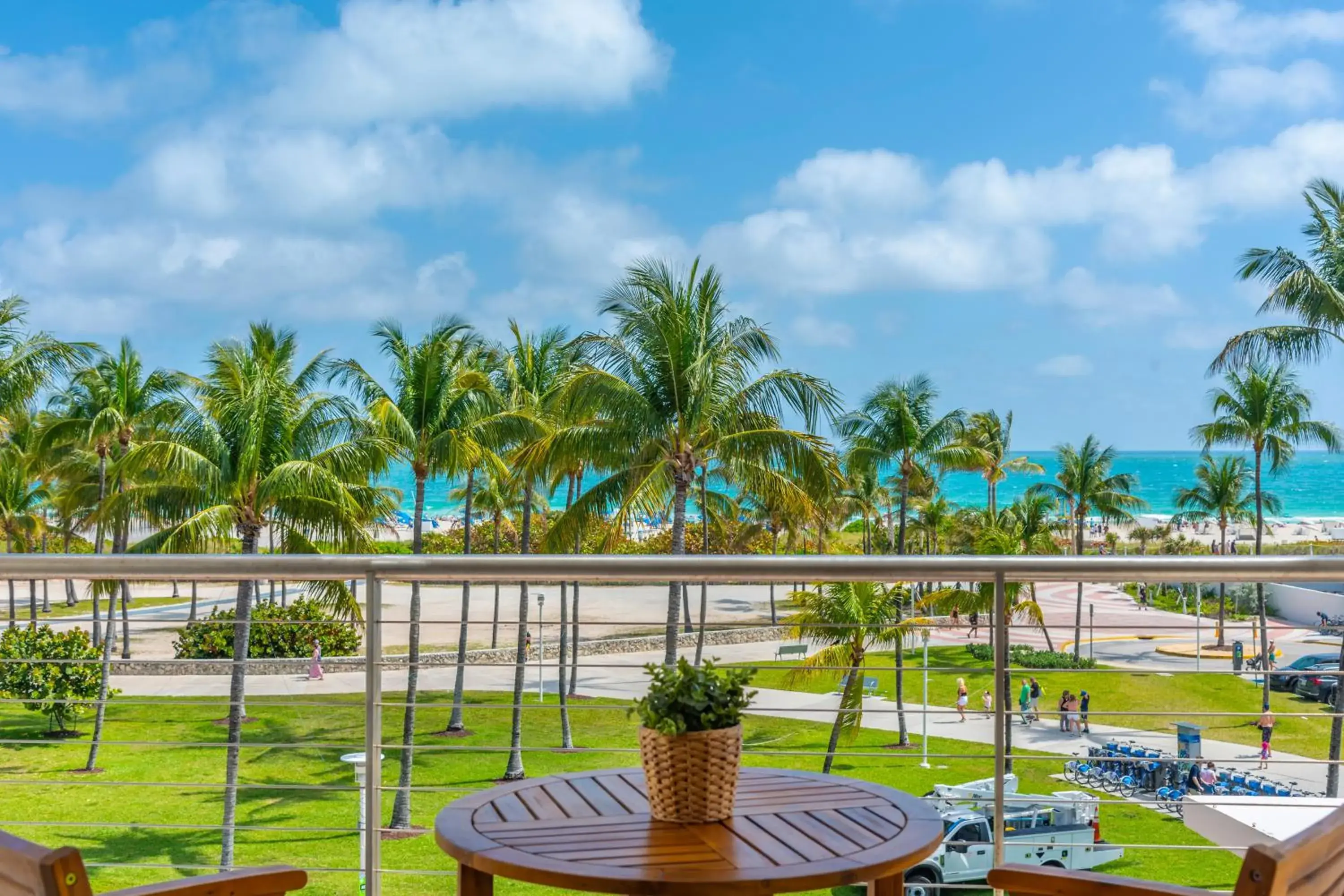 Sea view in Bentley Hotel South Beach Sea view in Bentley Hotel South Beach