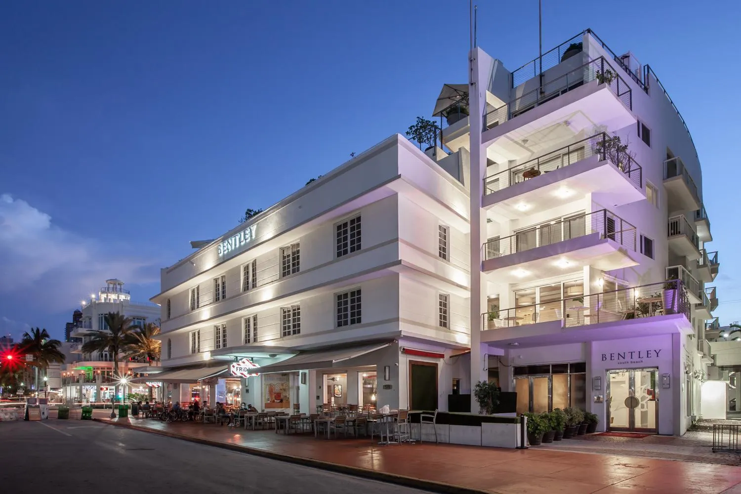 Property building in Bentley Hotel South Beach