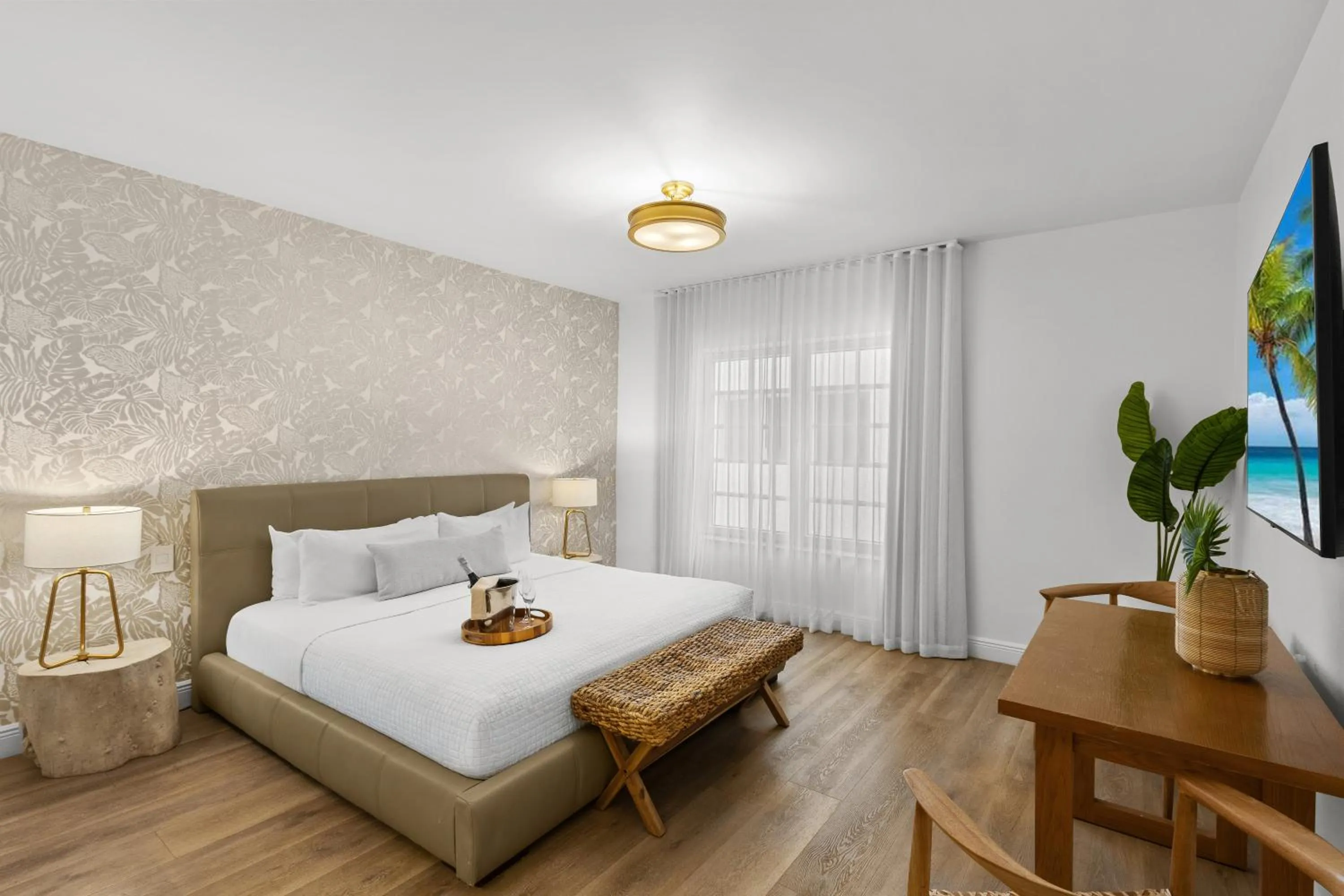 Bed in Bentley Hotel South Beach