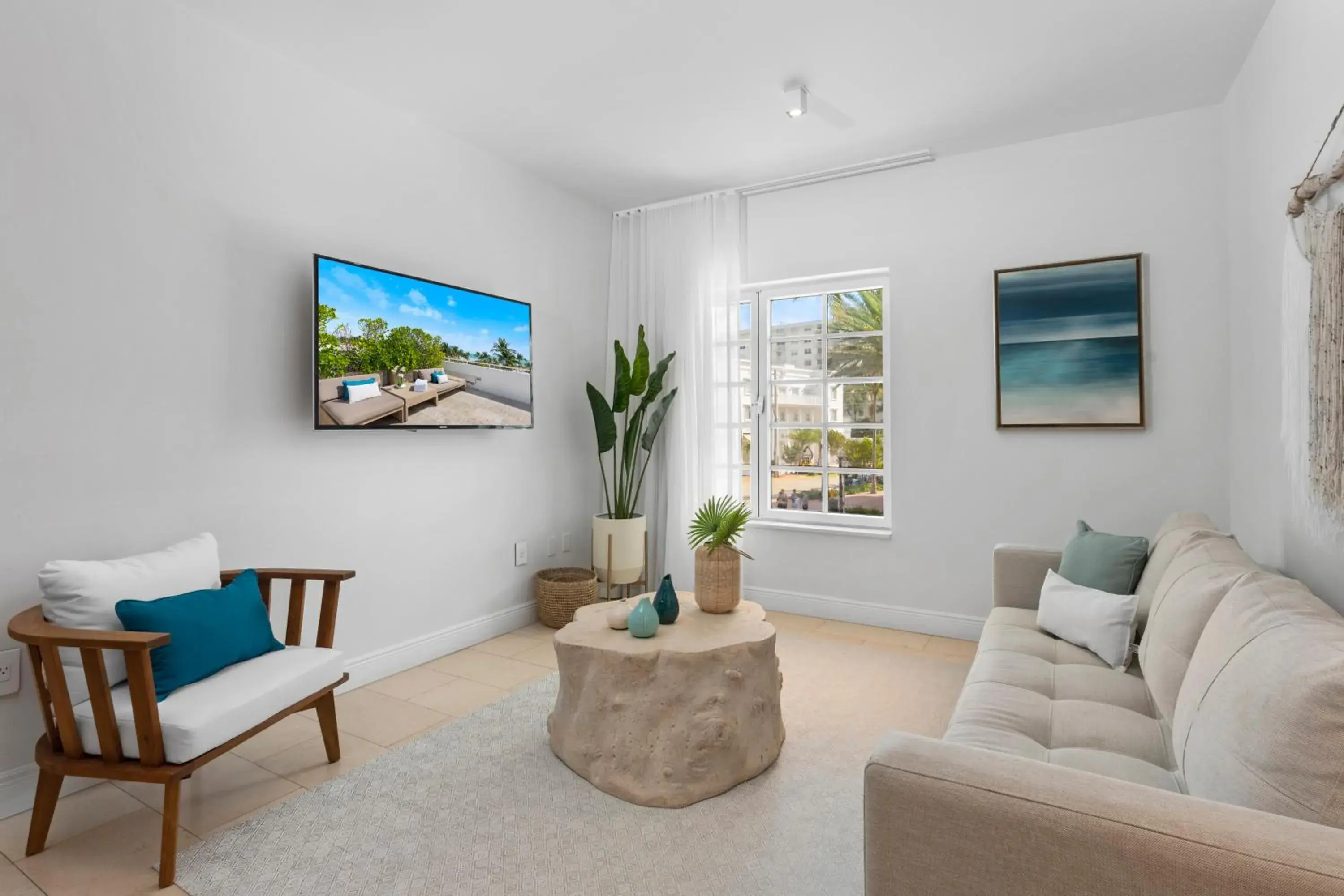 Living room in Bentley Hotel South Beach Living room in Bentley Hotel South Beach