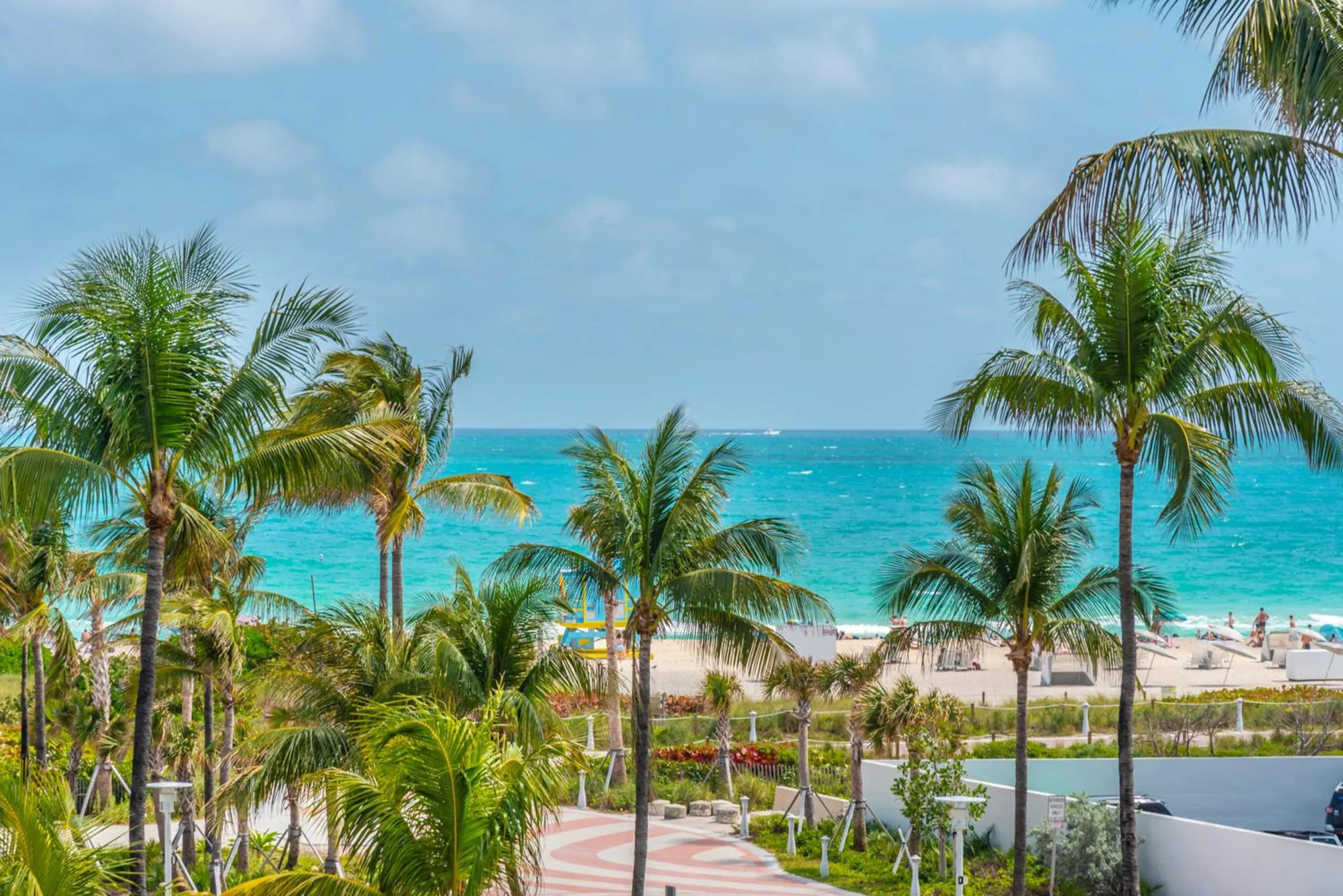 Sea view in Bentley Hotel South Beach