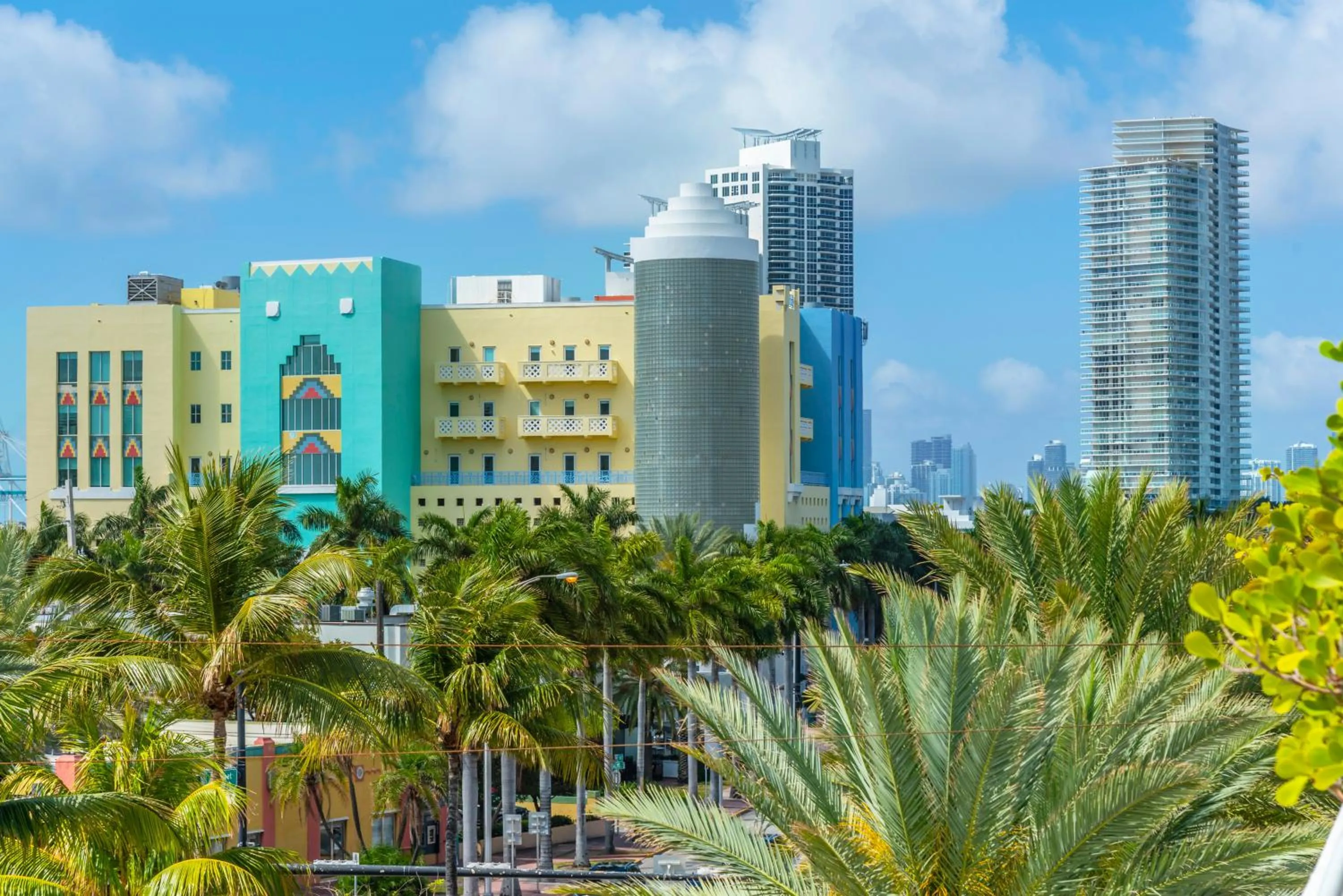 City view in Bentley Hotel South Beach