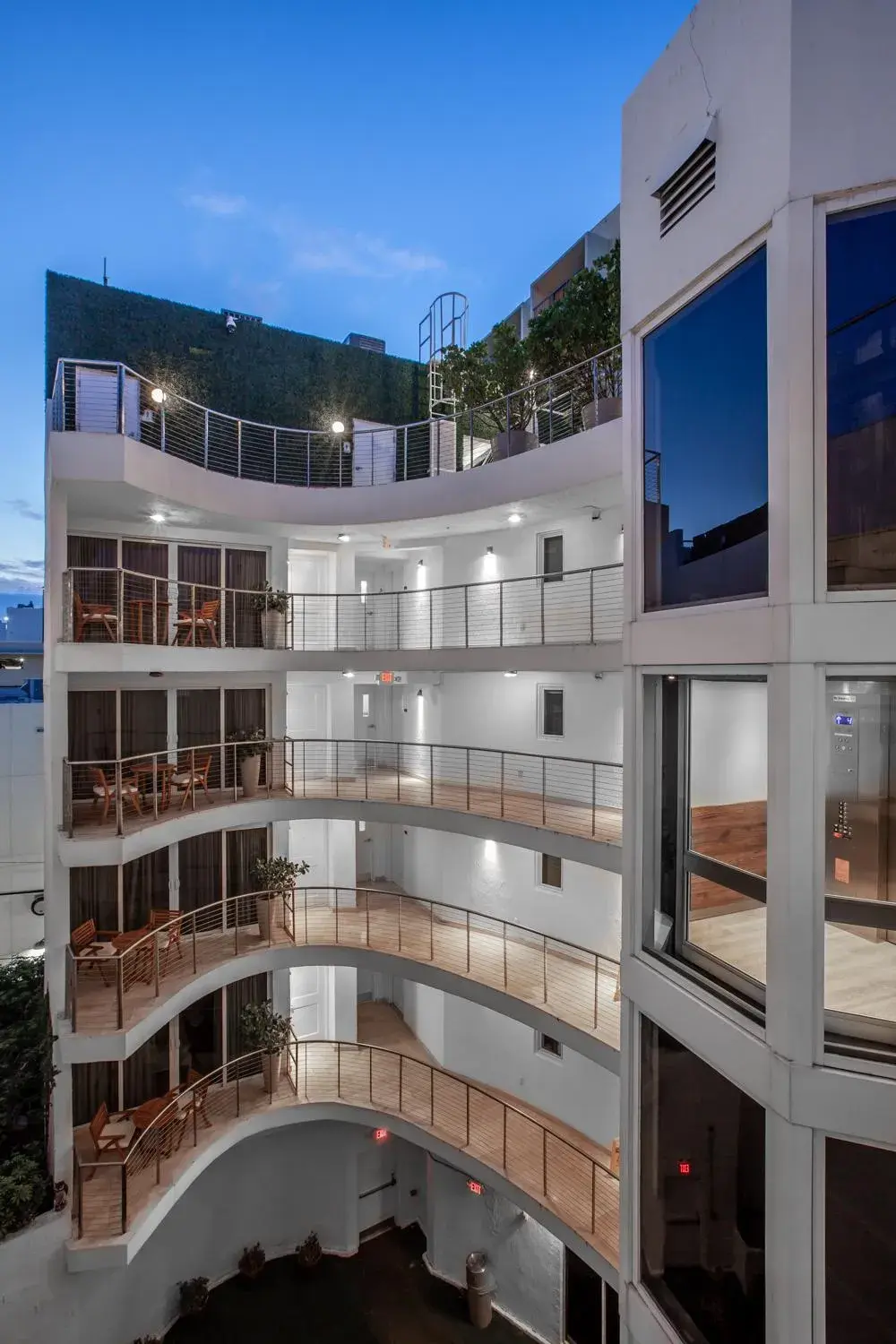 Property building in Bentley Hotel South Beach Property building in Bentley Hotel South Beach