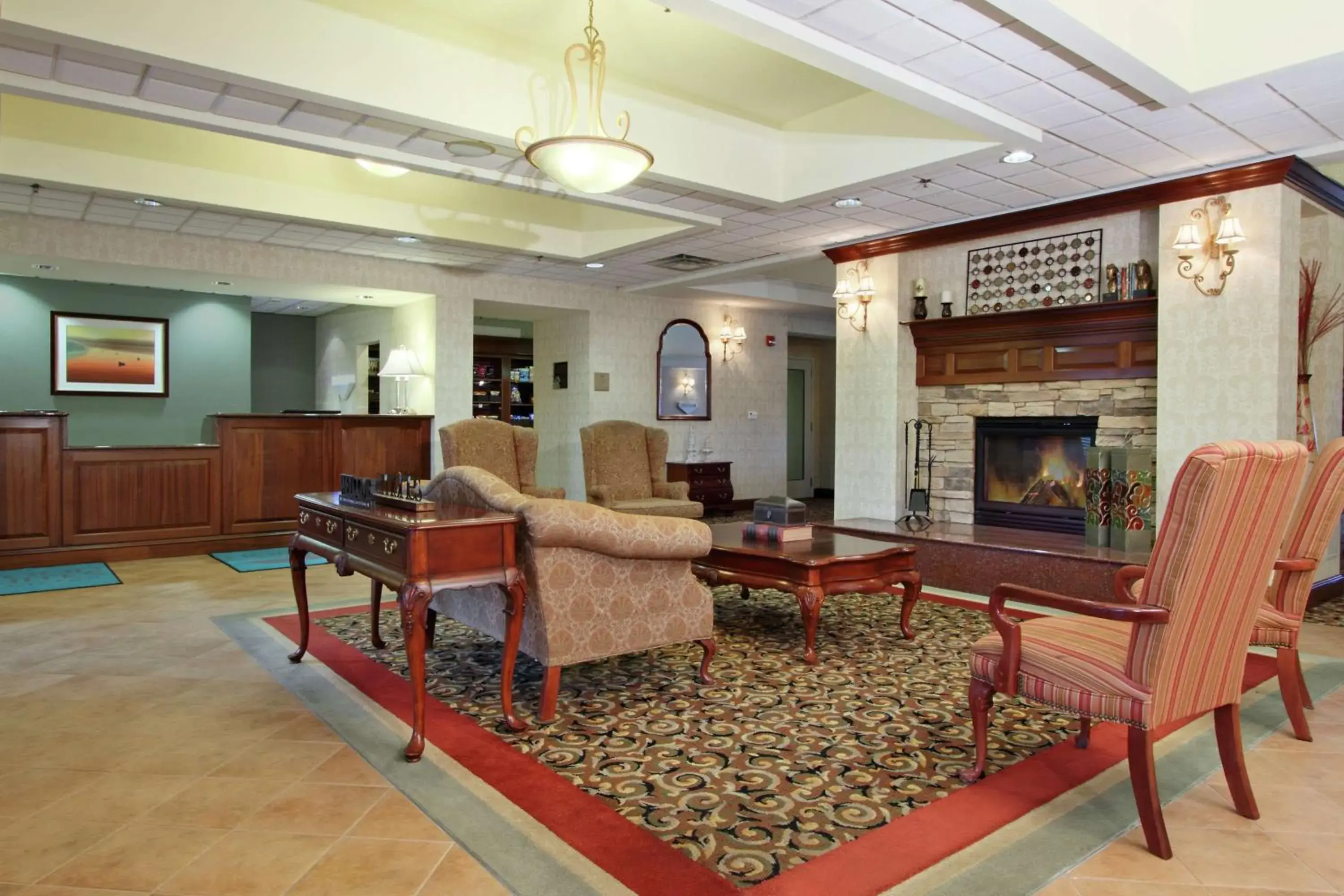 Lobby or reception in Homewood Suites by Hilton Chesapeake - Greenbrier Lobby or reception in Homewood Suites by Hilton Chesapeake - Greenbrier