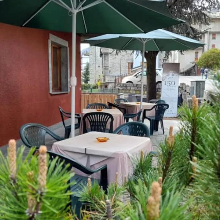 Patio in Hotel Miramonti