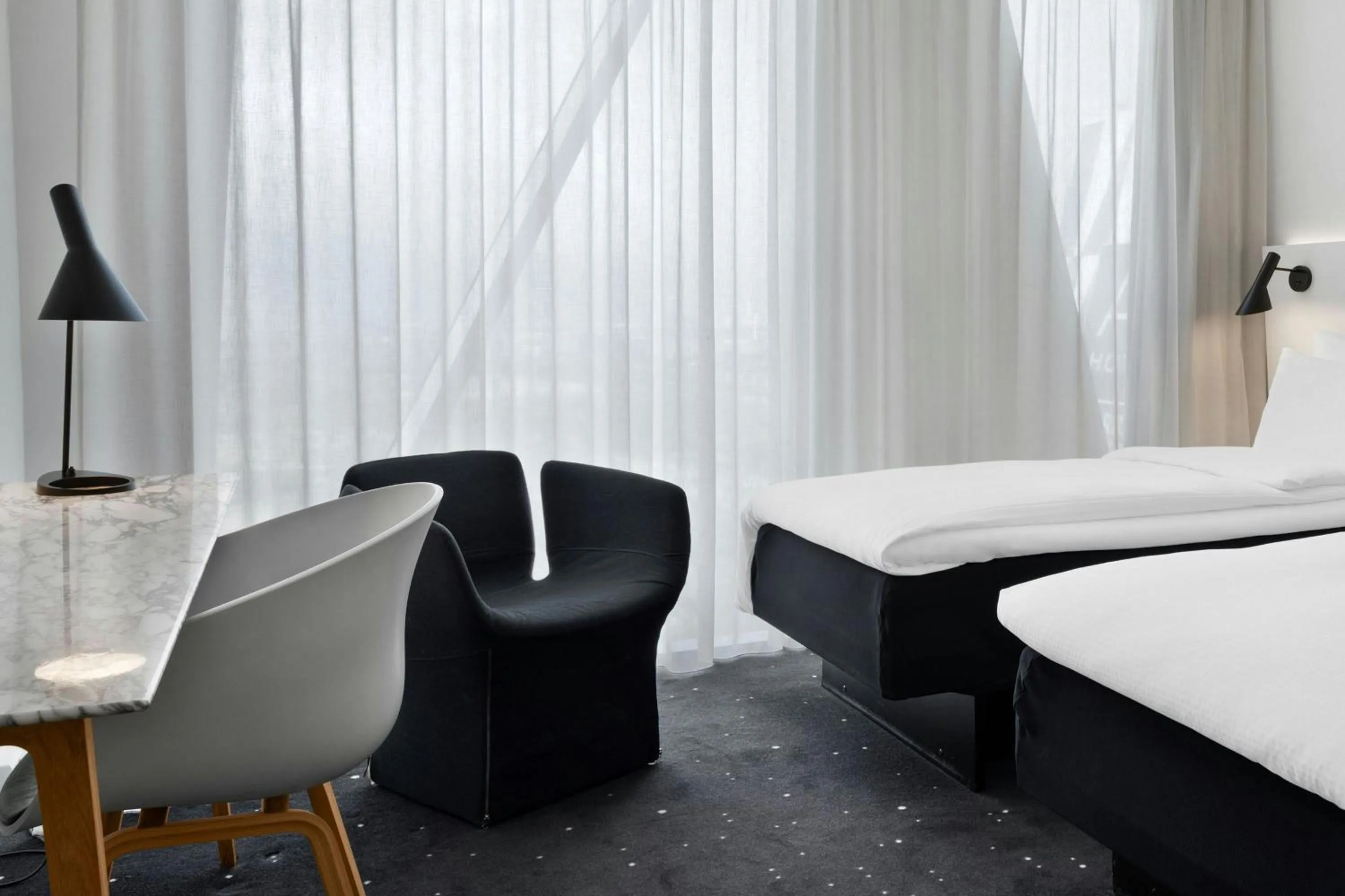 Photo of the whole room, Bed in AC Hotel by Marriott Bella Sky Copenhagen