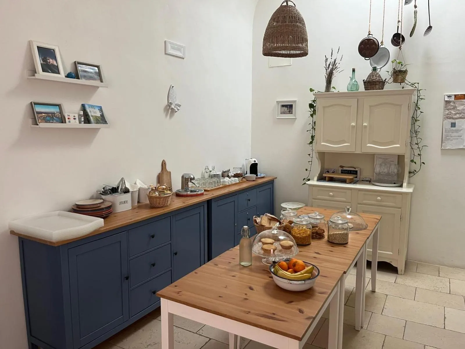 Communal kitchen in La Mitria
