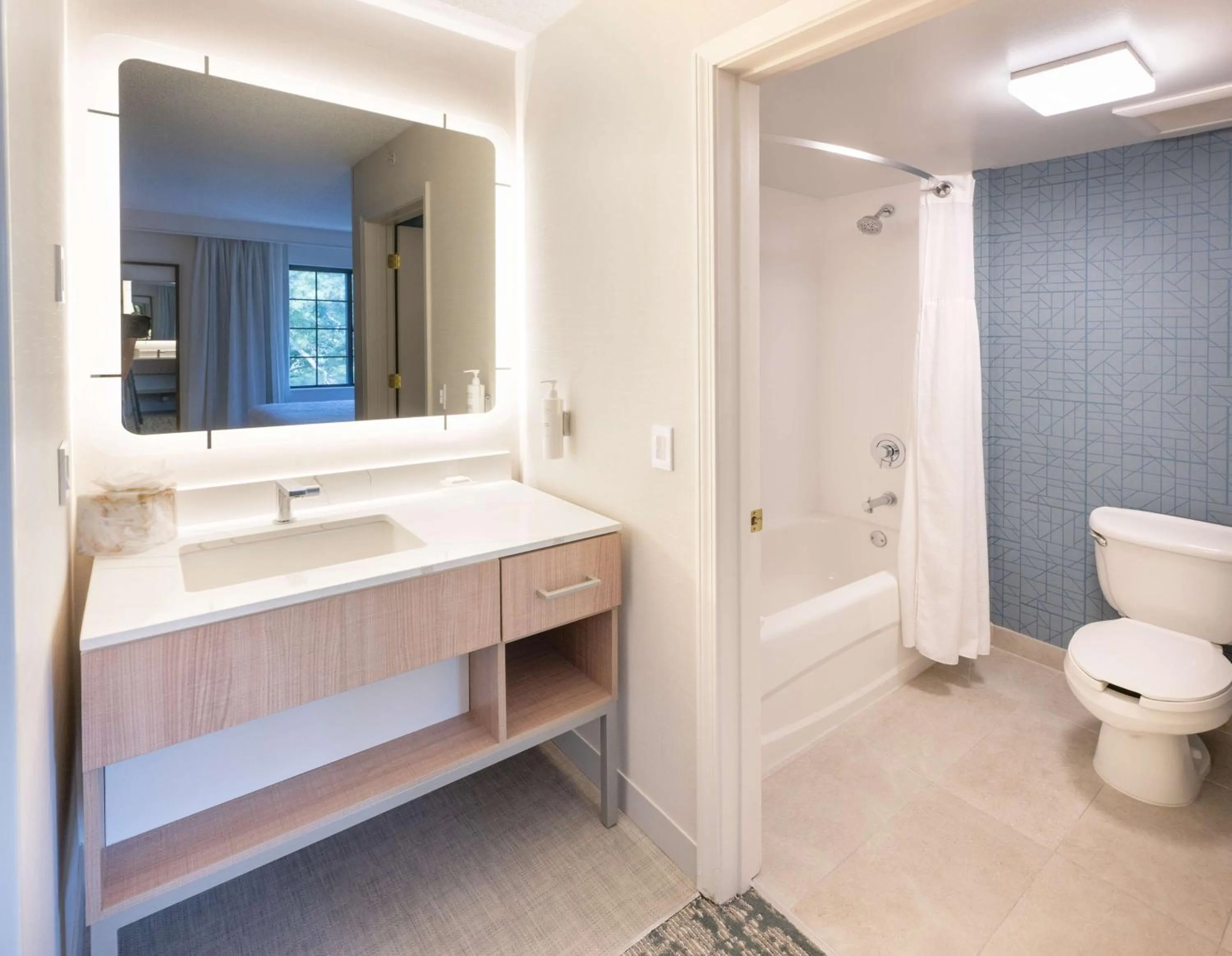 Bathroom in Homewood Suites by Hilton Atlanta Buckhead Pharr Road