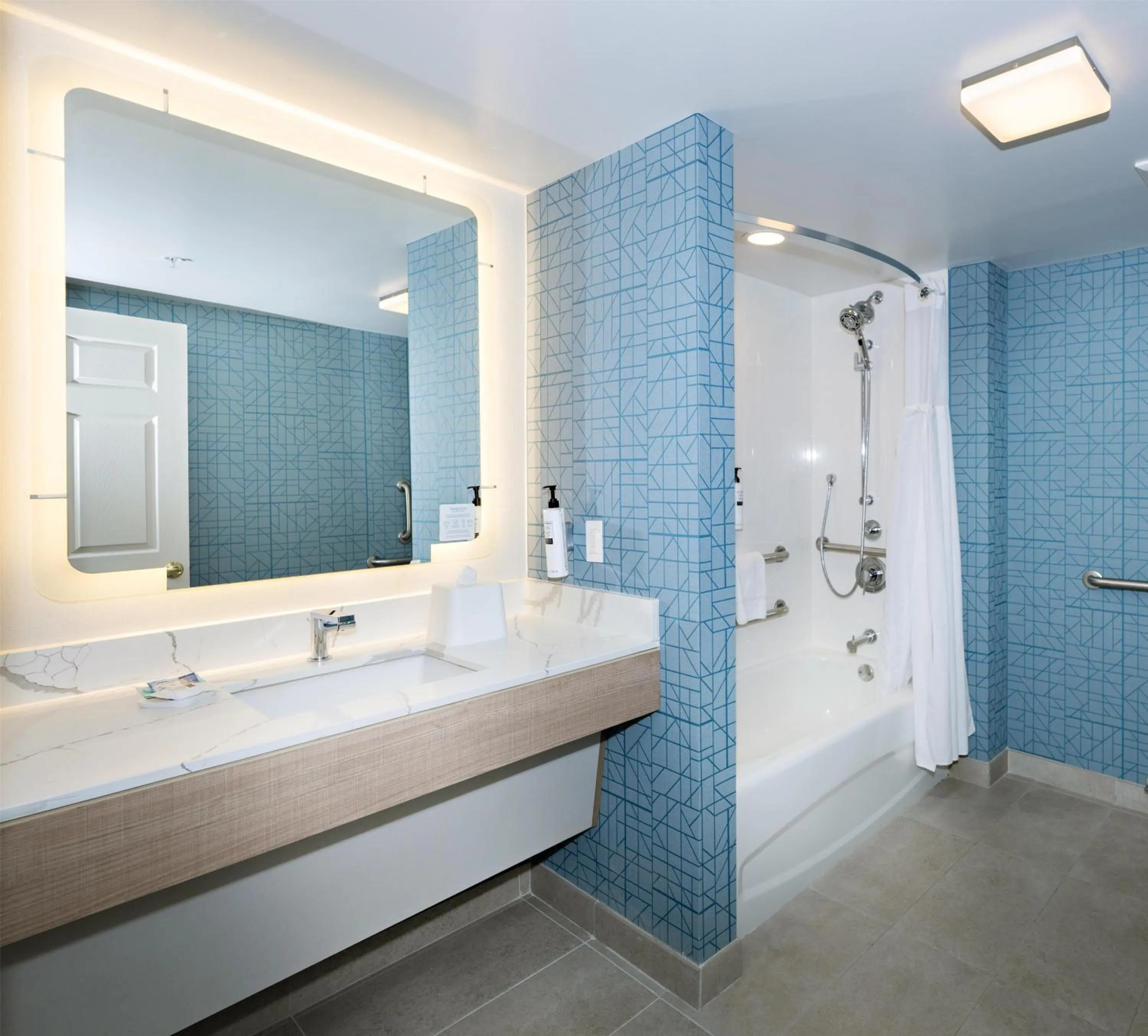 Bathroom in Homewood Suites by Hilton Atlanta Buckhead Pharr Road