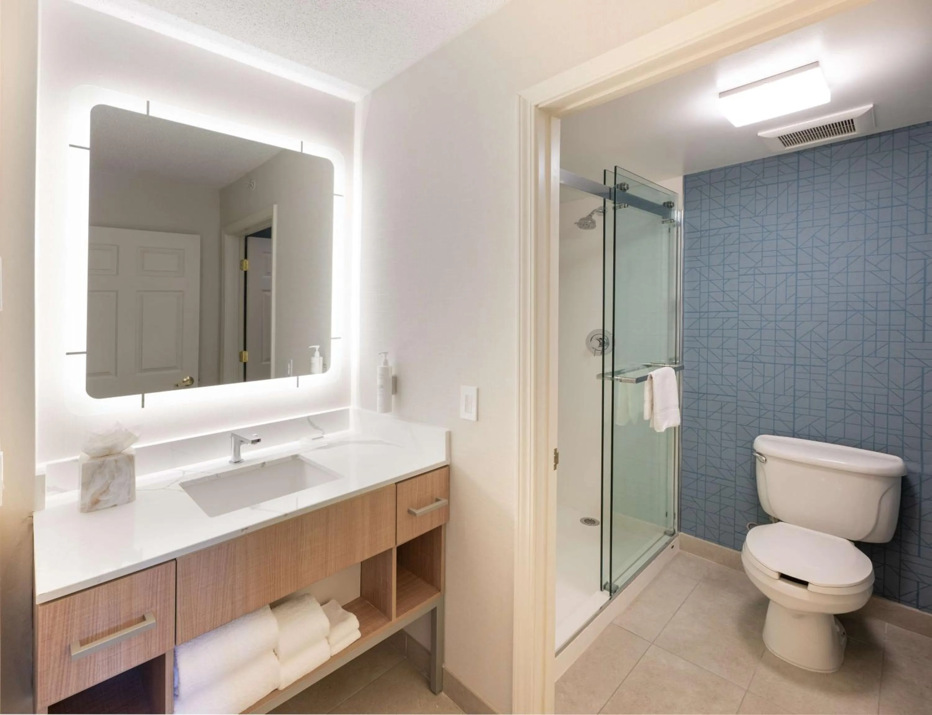 Bathroom in Homewood Suites by Hilton Atlanta Buckhead Pharr Road