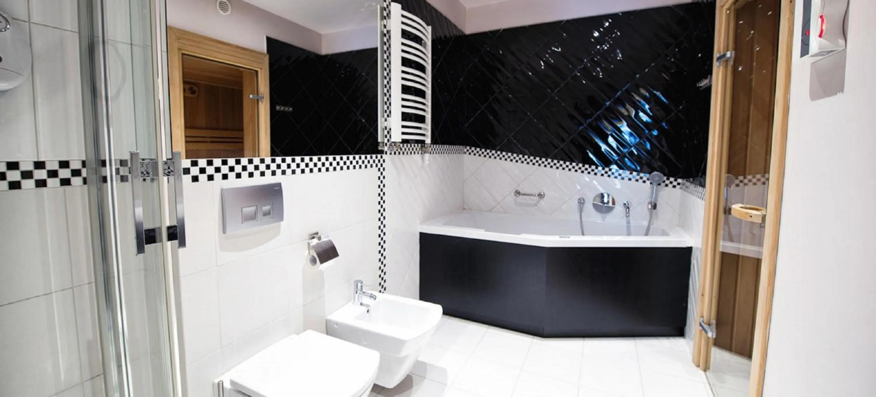 Bathroom in Hotel Silvia Gold Gliwice