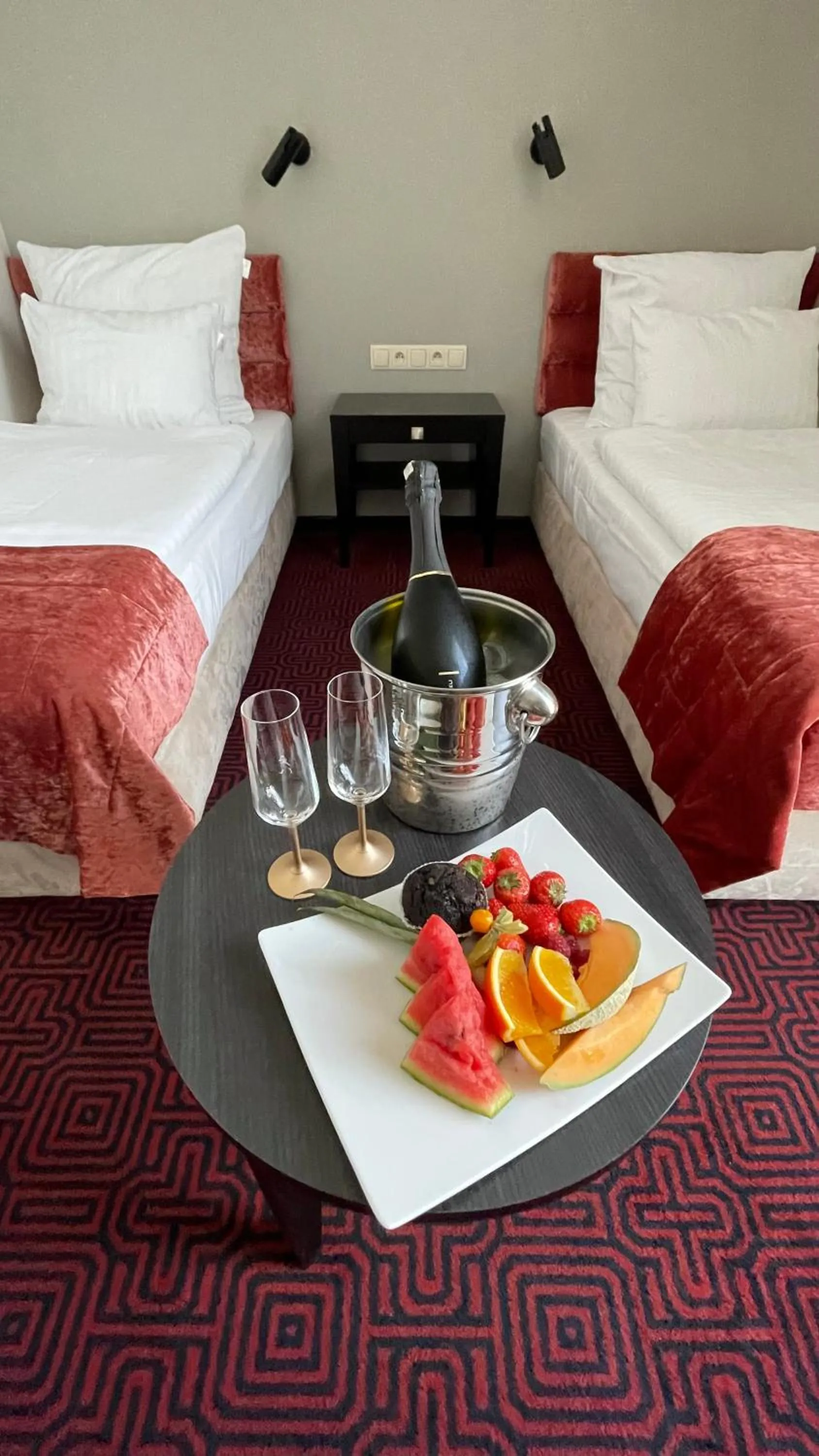 Bed in Hotel Silvia Gold Gliwice