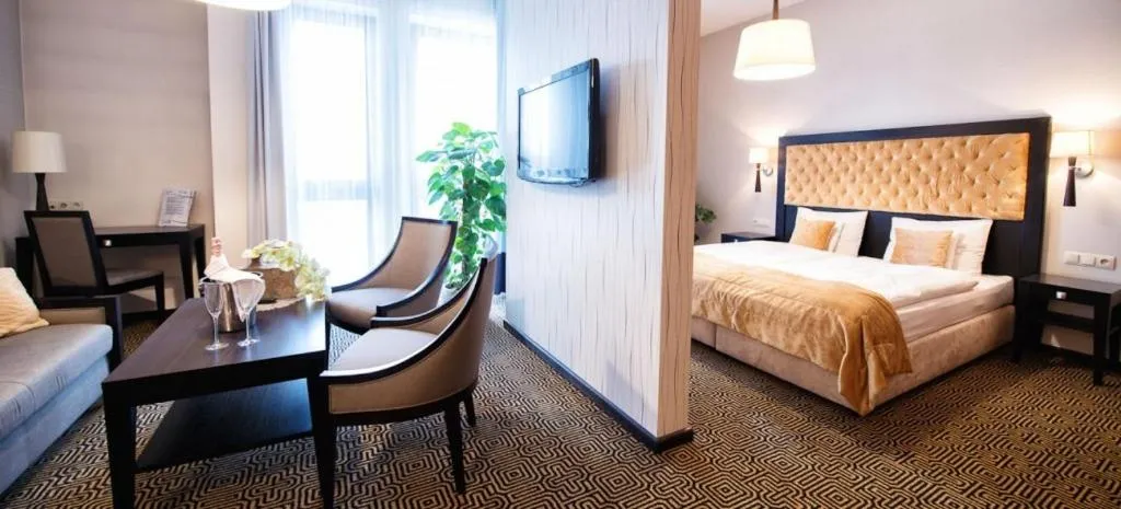 Bed in Hotel Silvia Gold Gliwice