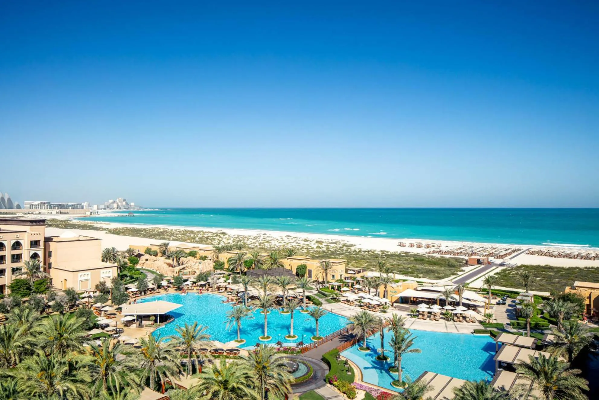 Bird's eye view in Saadiyat Rotana Resort and Villas