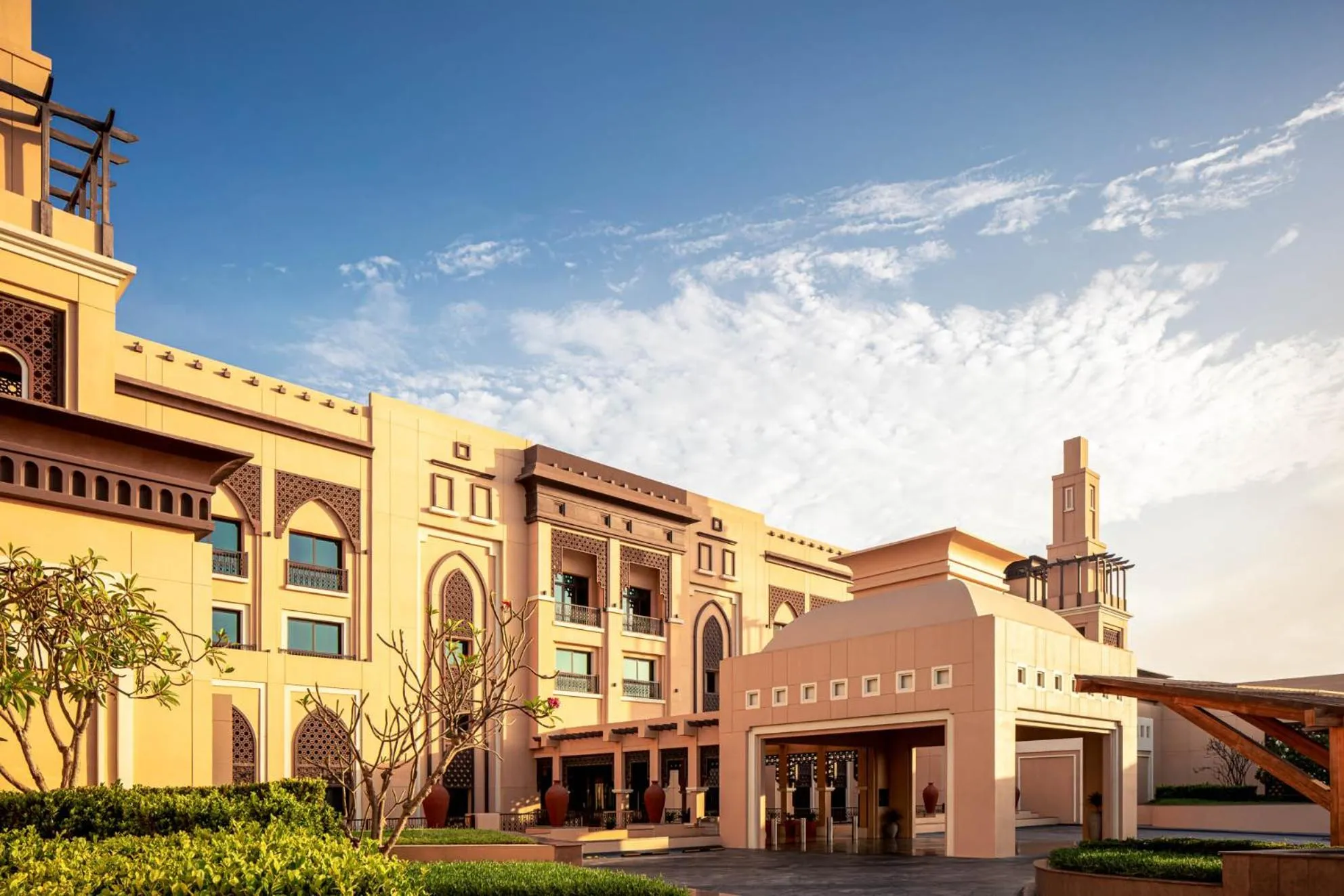 Property building in Saadiyat Rotana Resort and Villas